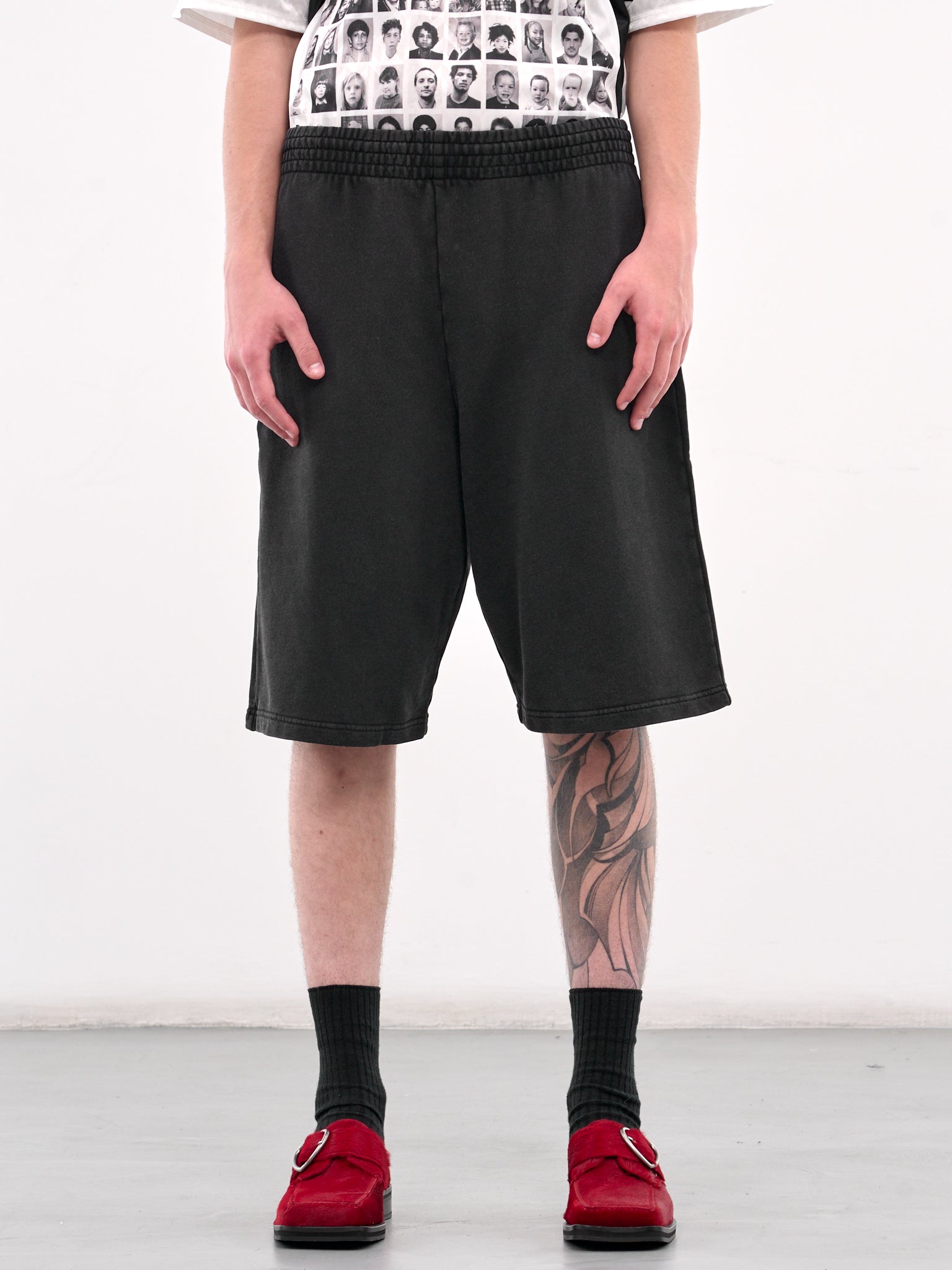 Logo Shorts (631JS02002M-BLACK)