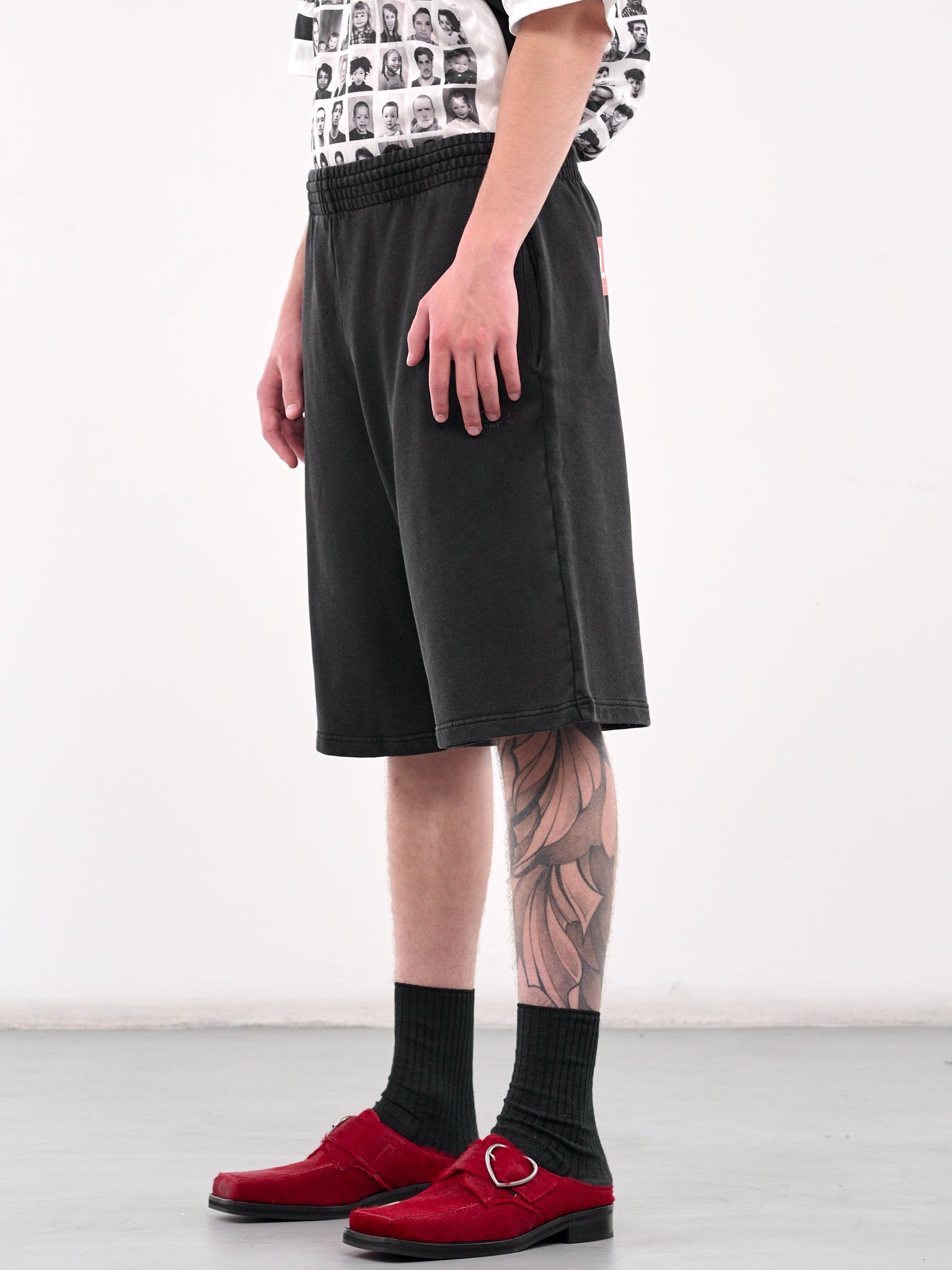 Logo Shorts (631JS02002M-BLACK)