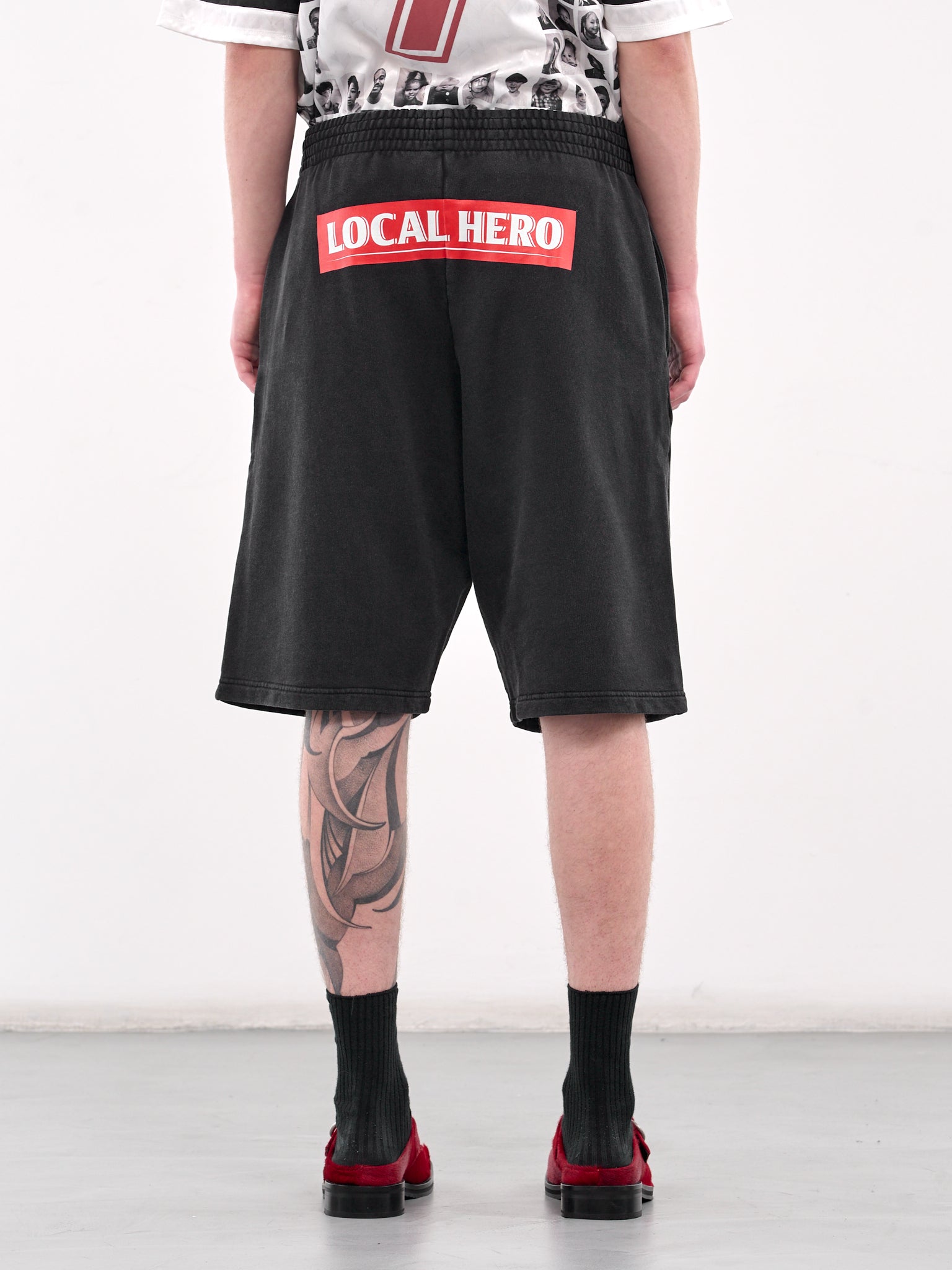 Logo Shorts (631JS02002M-BLACK)