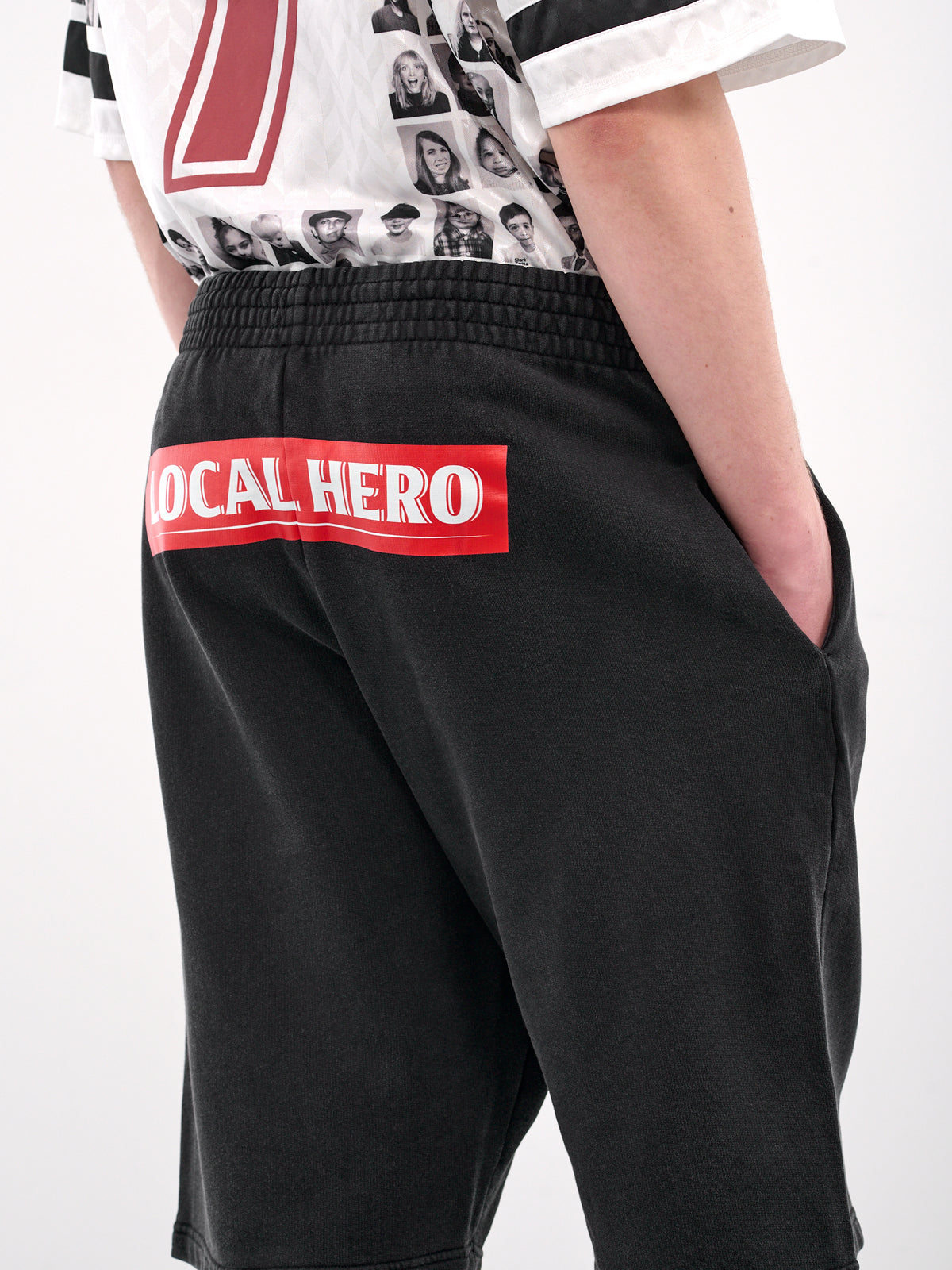 Logo Shorts (631JS02002M-BLACK)