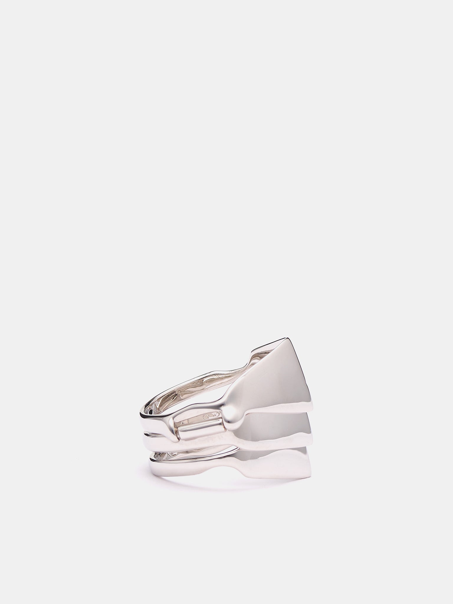 Knuckleduster Ring (64010002-01P019-IM-PLATINUM)