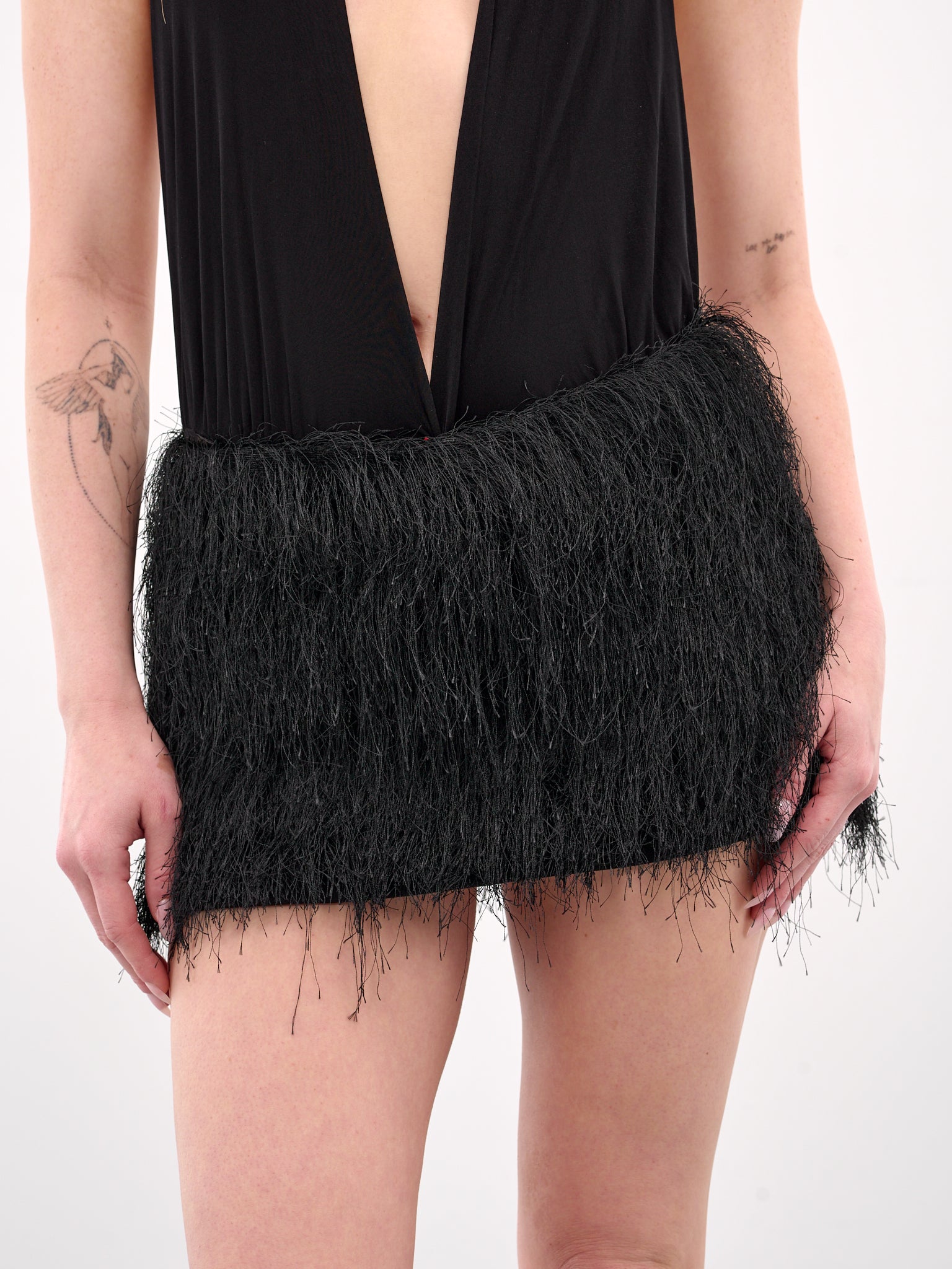 Micro Fringe Skirt (7005-MICRO-FRINGE-WIDOW)