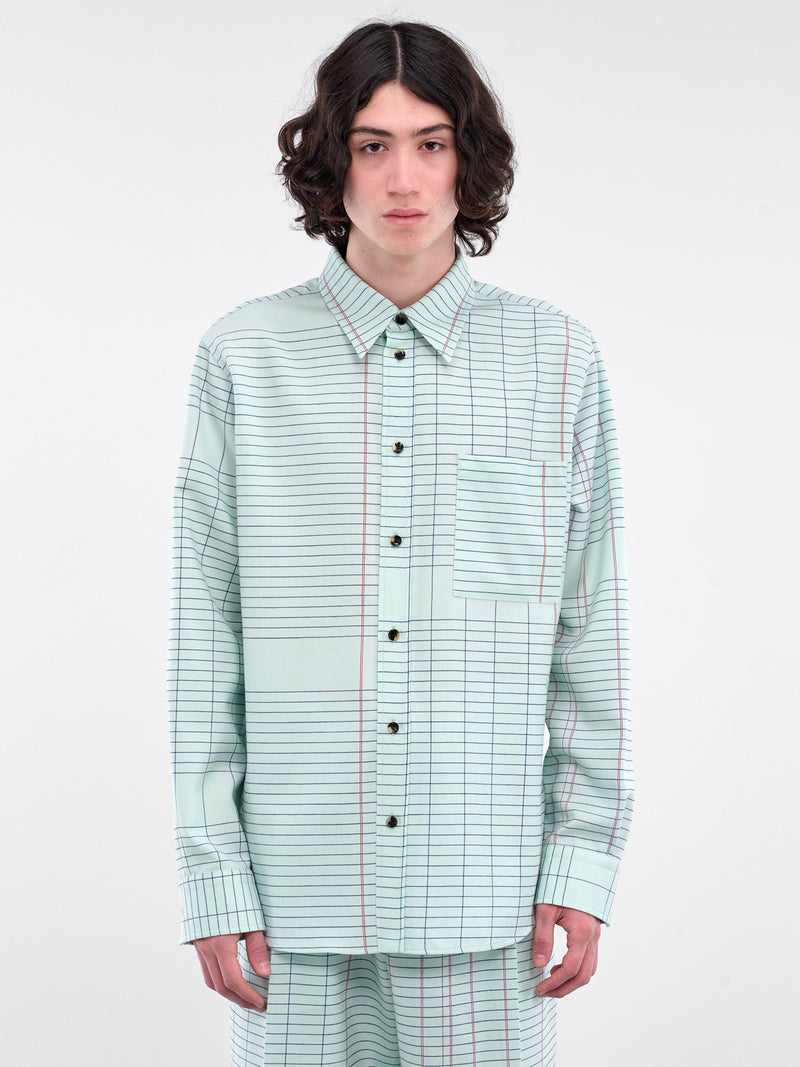 Grid Pattern Shirt (786340V4N80-MULTICOLOR)