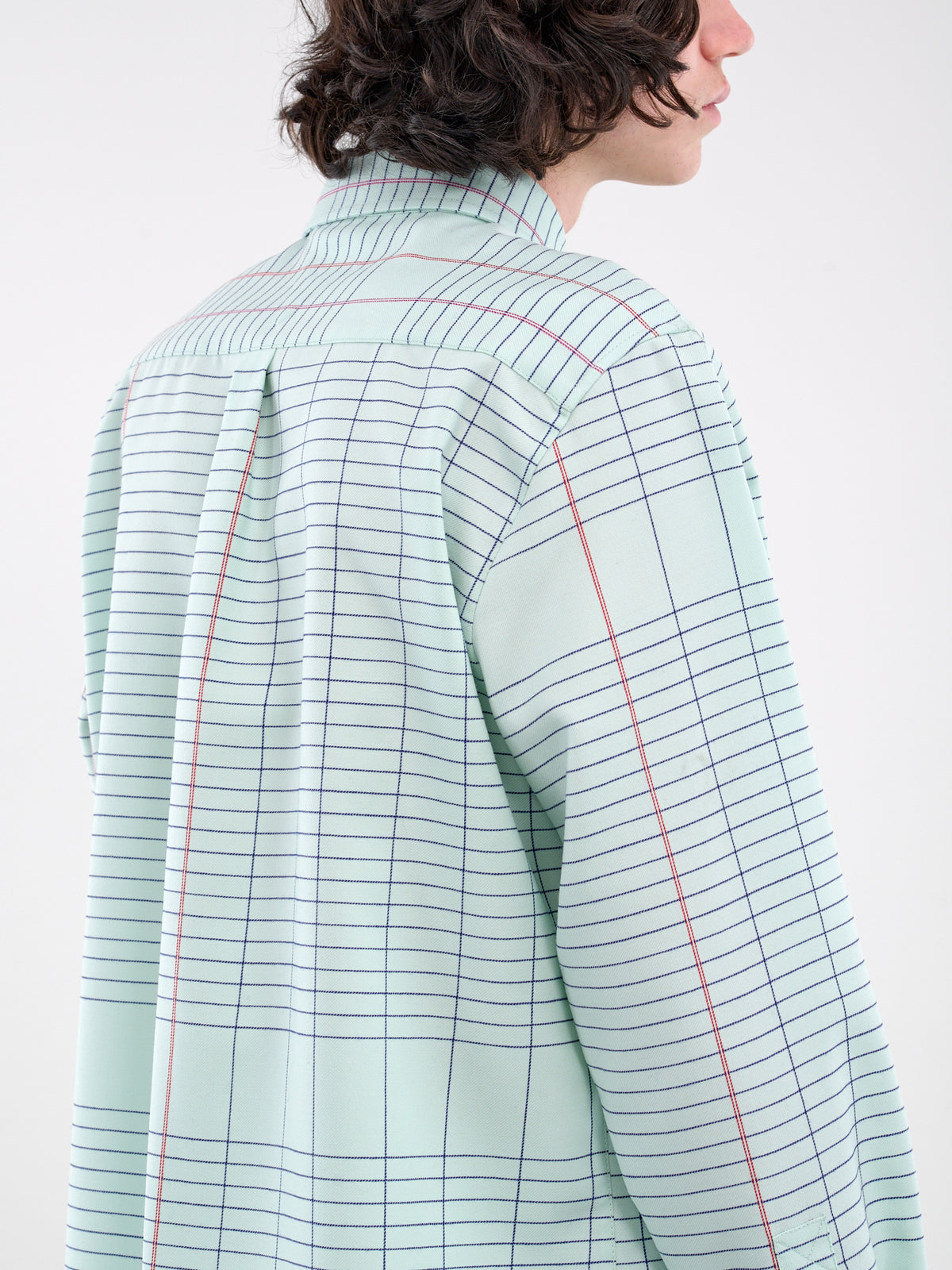 Grid Pattern Shirt (786340V4N80-MULTICOLOR)