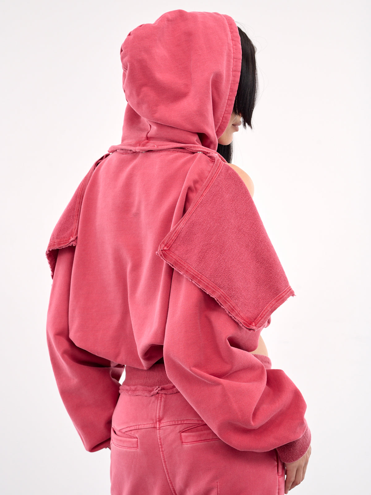 Cape Hoodie (809-783-CLOAKED-RED)