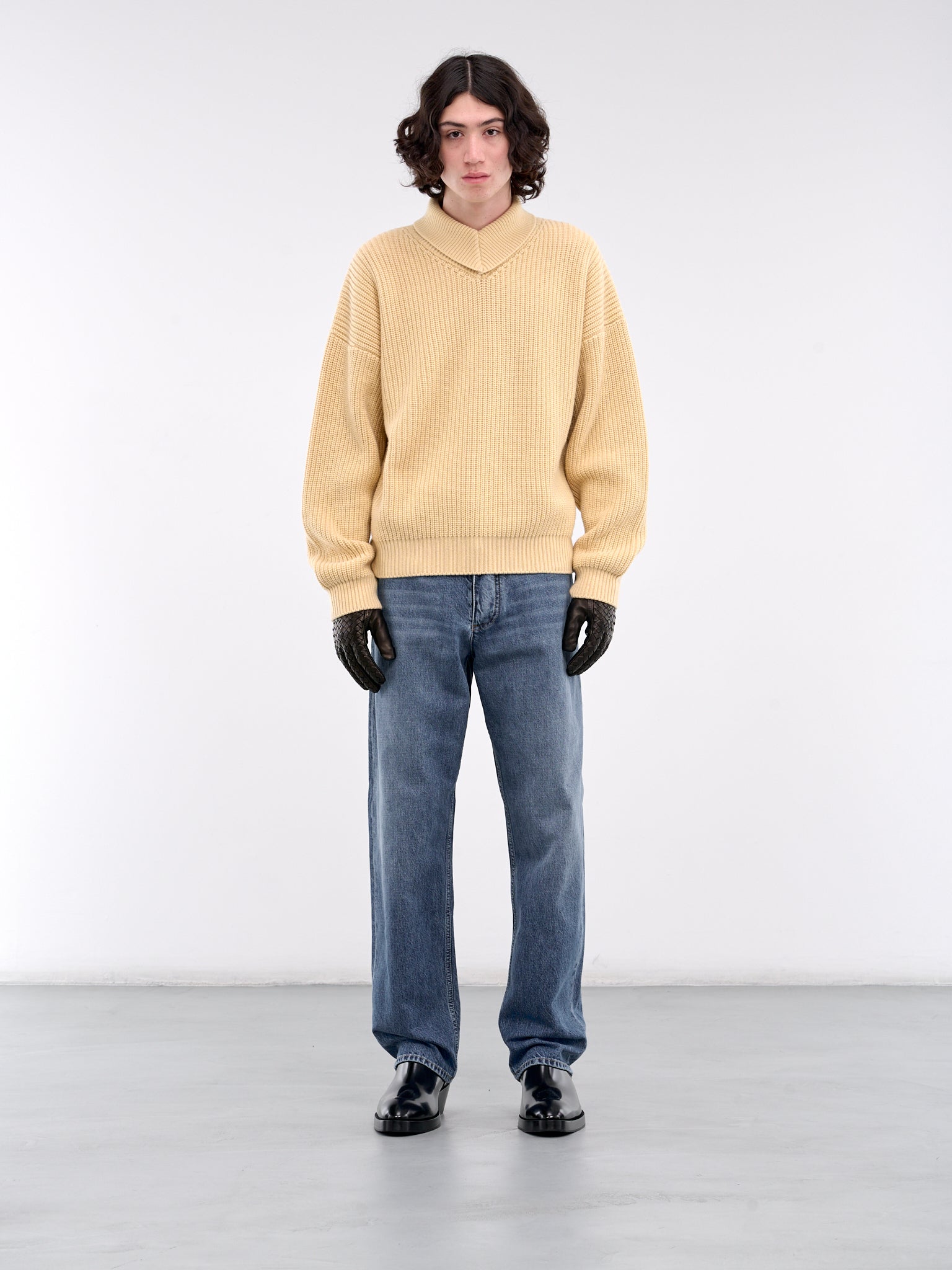 Wool-Cashmere Sweater (812511V4VY0-7418-SHELL)