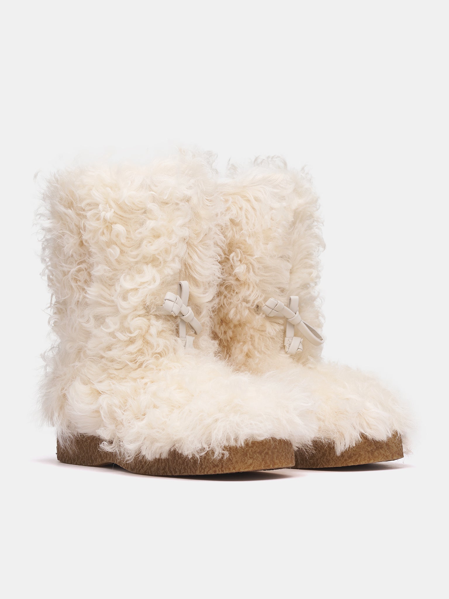 Shearling Boots (816585V55T1-POPCORN)