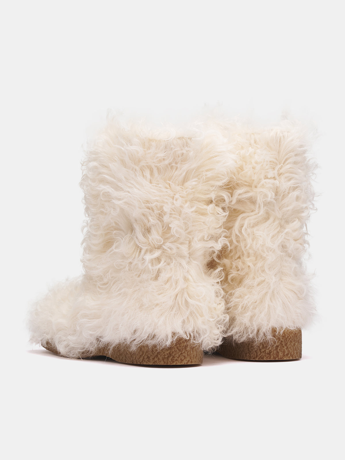 Shearling Boots (816585V55T1-POPCORN)