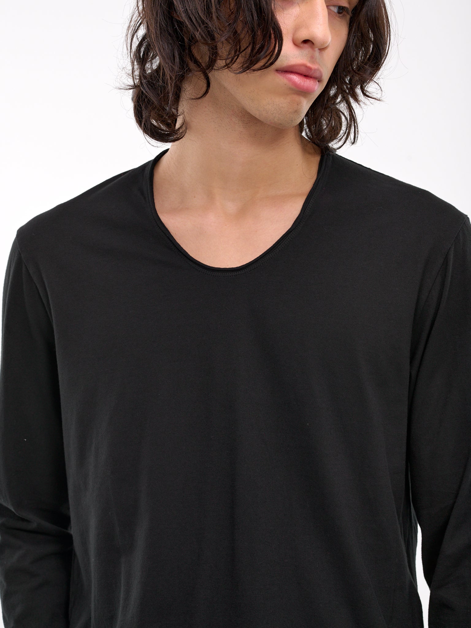 Deconstructed Long Sleeve Tee (877CUM3-BLACK)