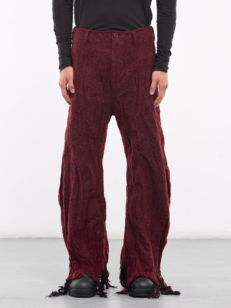 Wool-Mohair Trousers (877PAM6-CINNABAR)