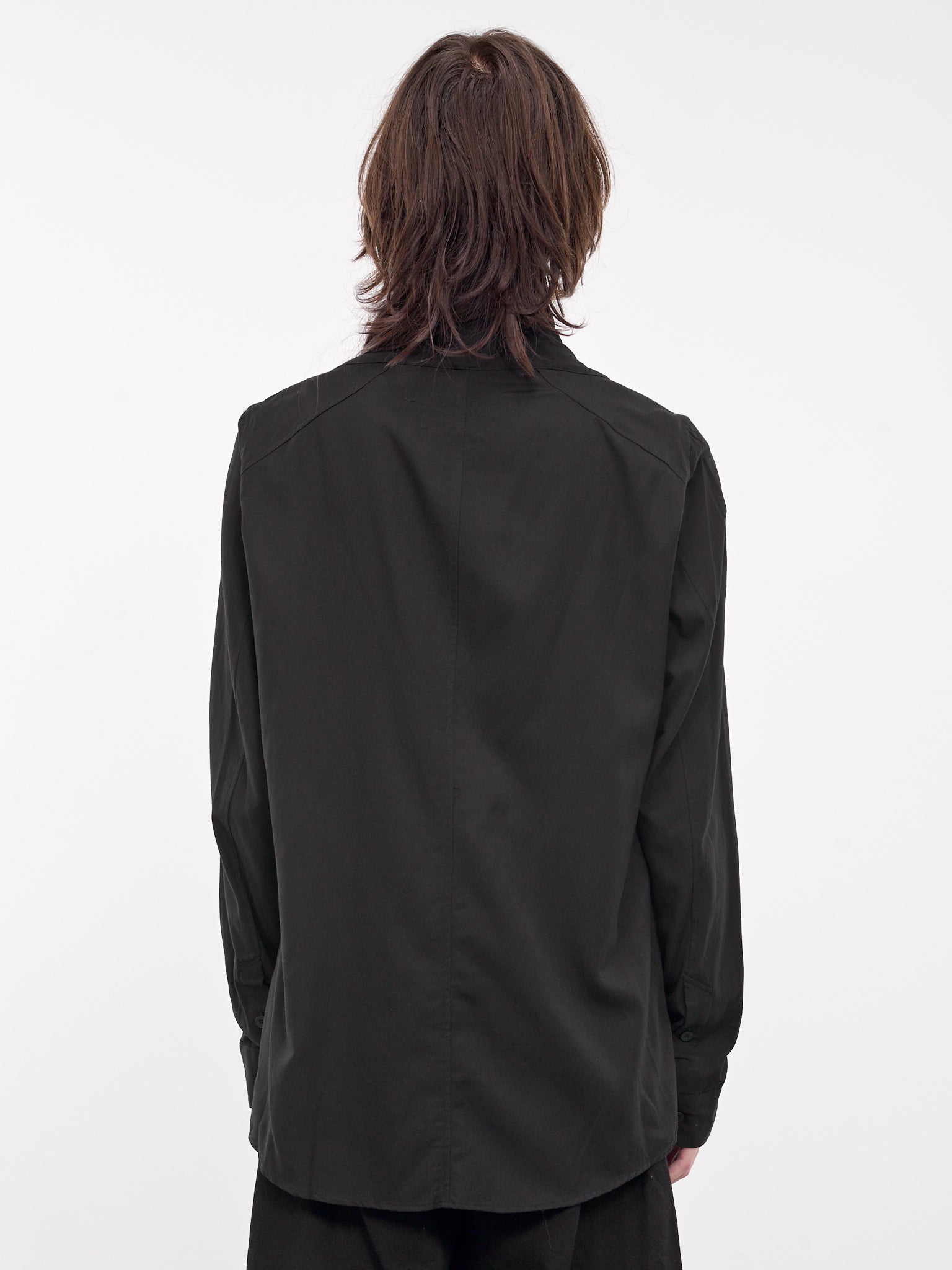 High Neck Shirt (879SHM3-BLACK)