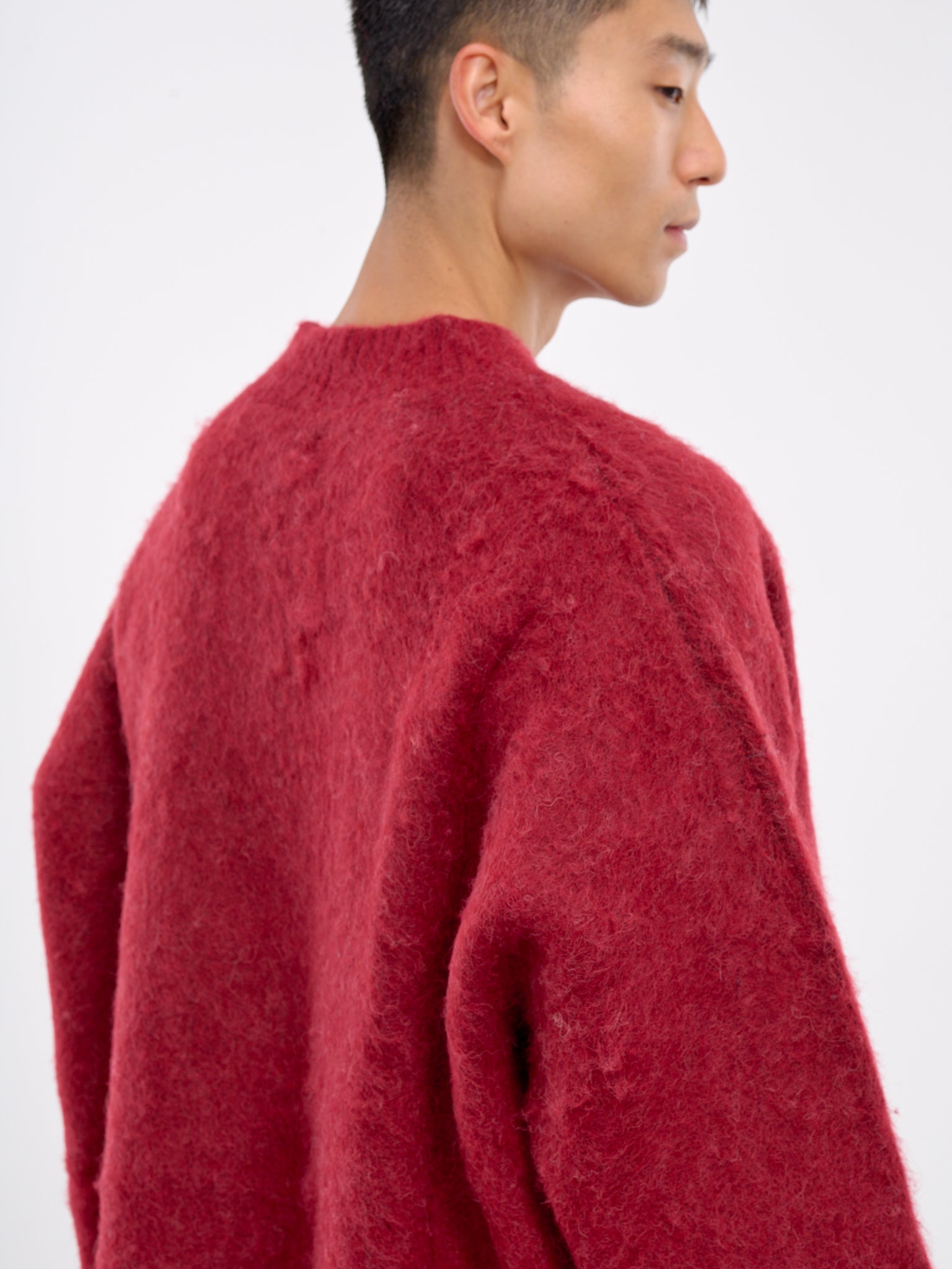 Brush Mohair Jumper (948YA01102-RED)