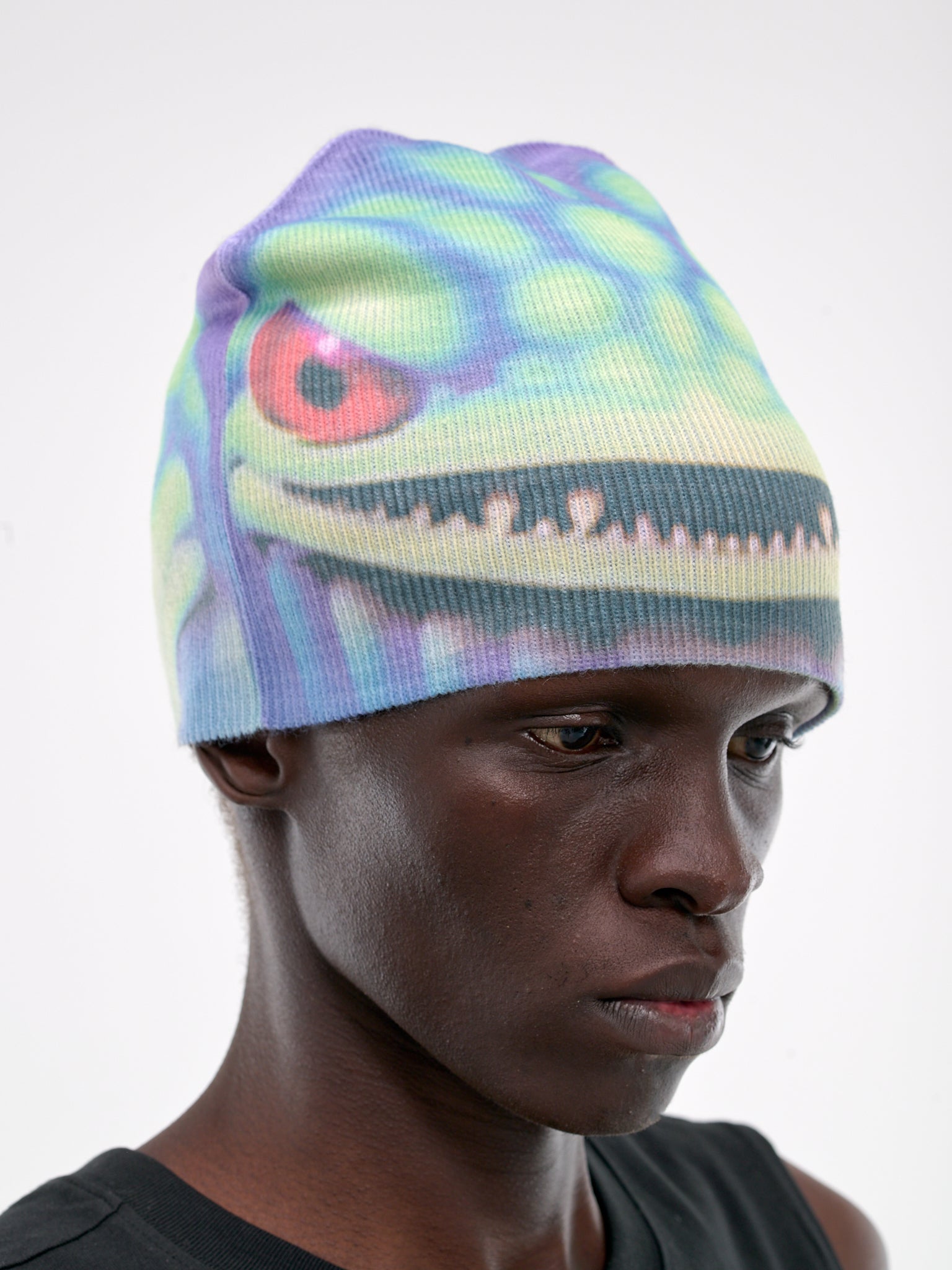 Bug-Eyed Creep Beanie (A-HATT-BLUE-MULTI)