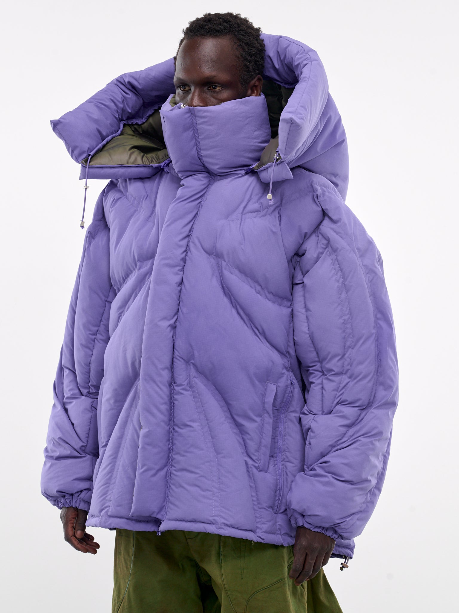 Amir 4 Arm Puffer Jacket A PUFF VIOLET BROWN