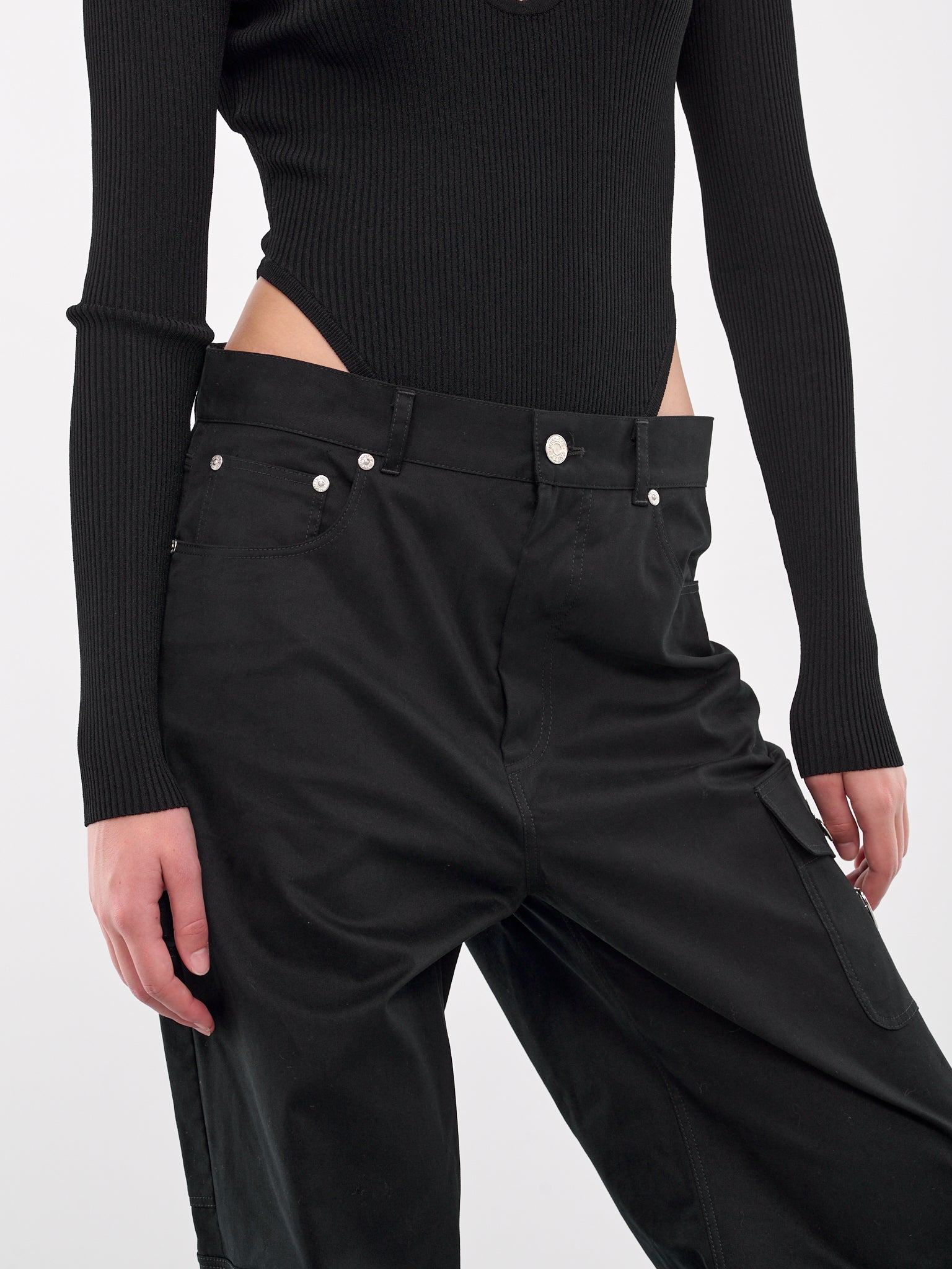 Cargo Trousers (A0330-8724-BLACK)