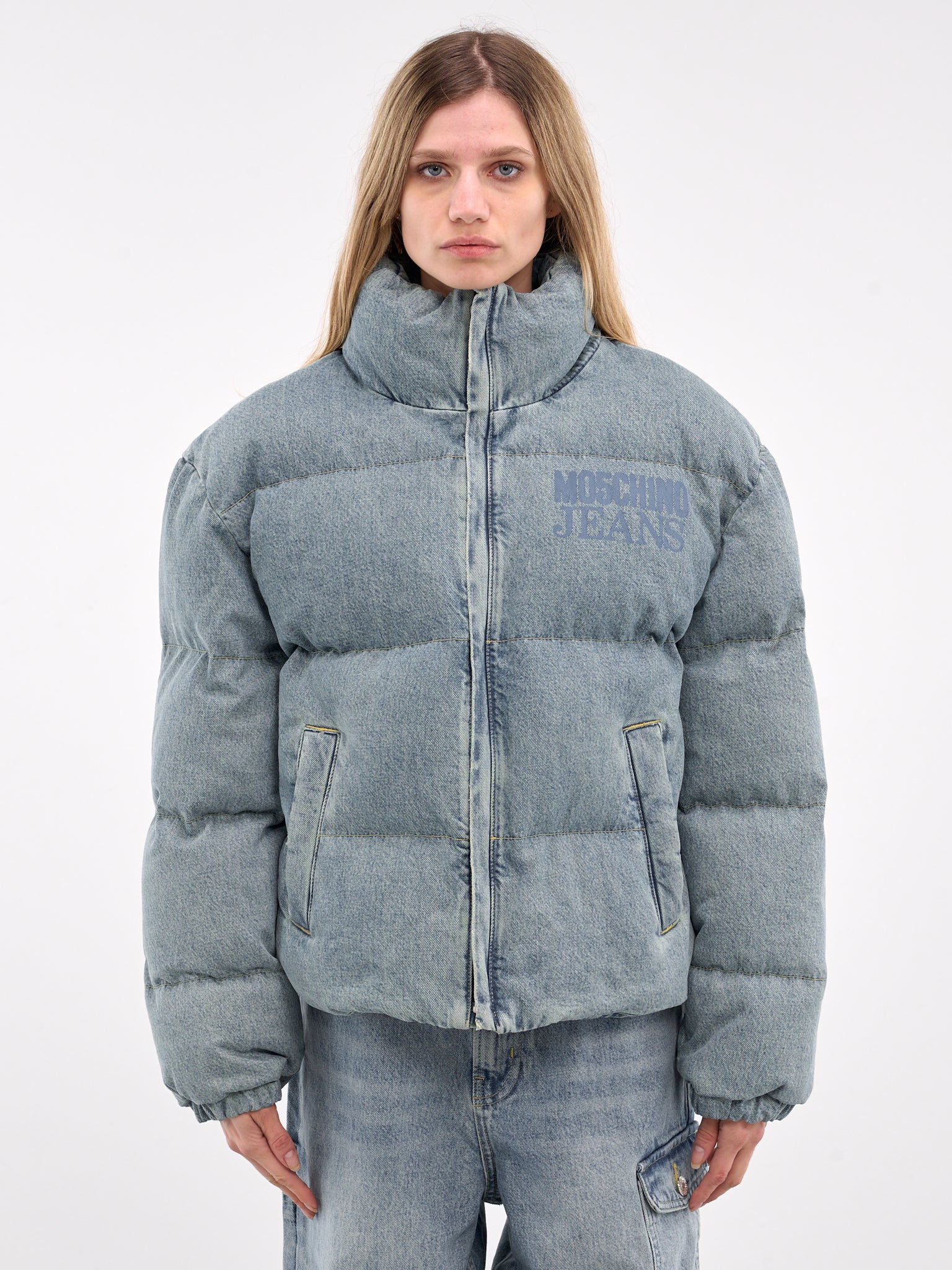 Denim Puffer Jacket (A0608-8720-DENIM)