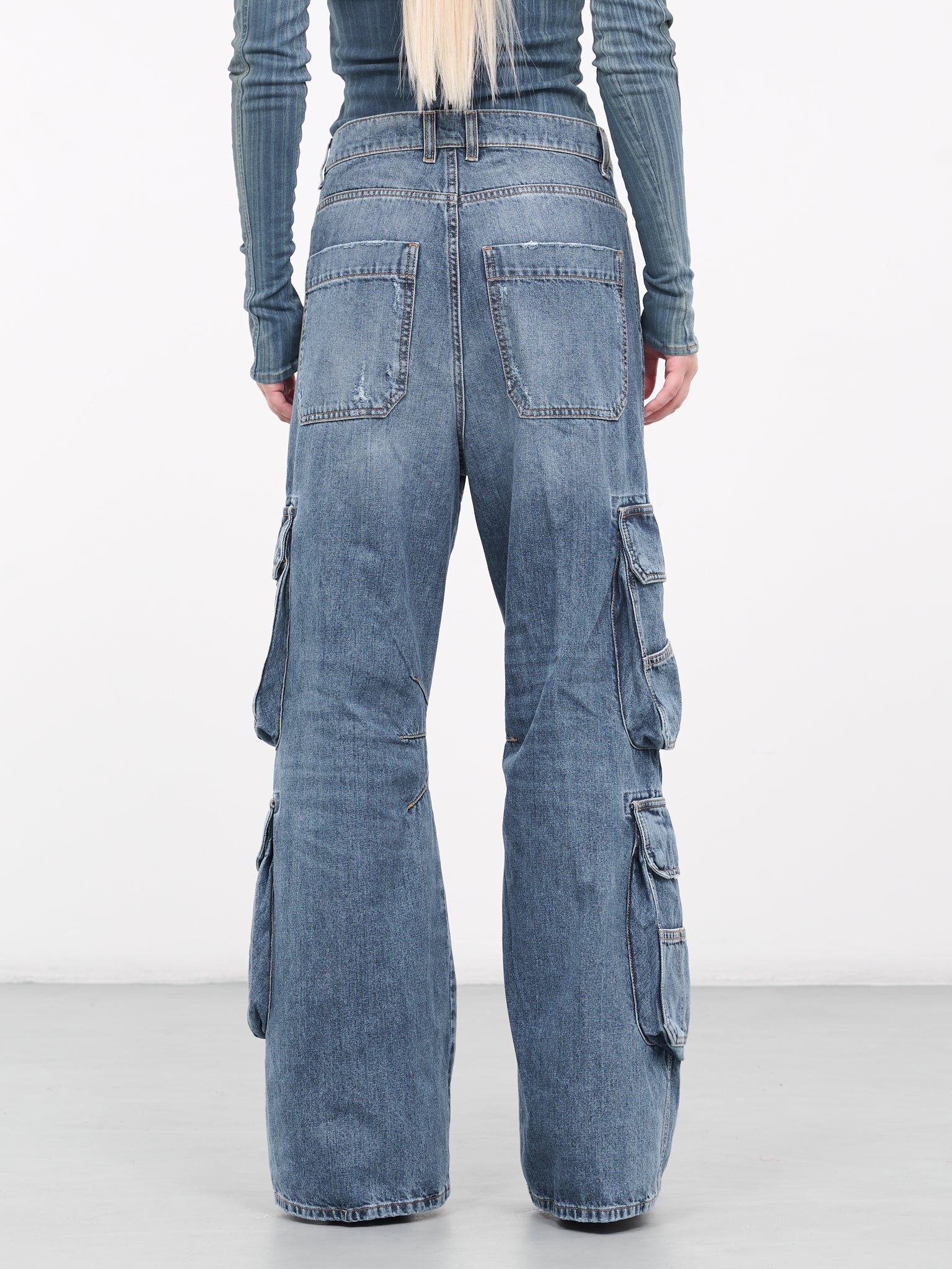 D-Side Cargo Jeans (A11871-0NLAX-01-DENIM)