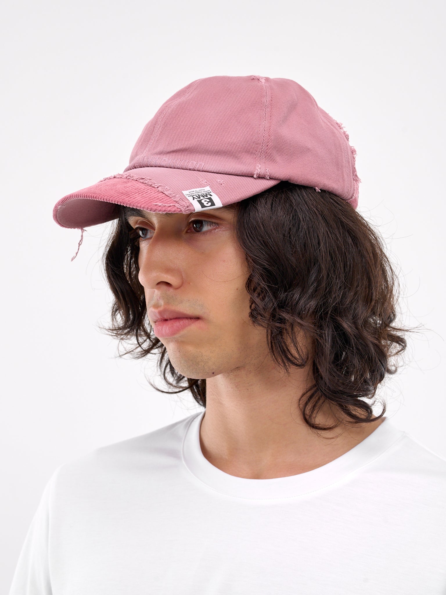 Distressed Cap (A13AC401-PINK)