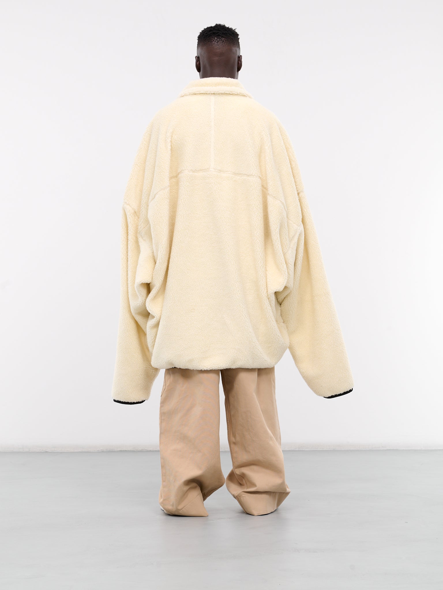 MIHARAYASUHIRO Oversized Fleece Jacket  | H. Lorenzo - back