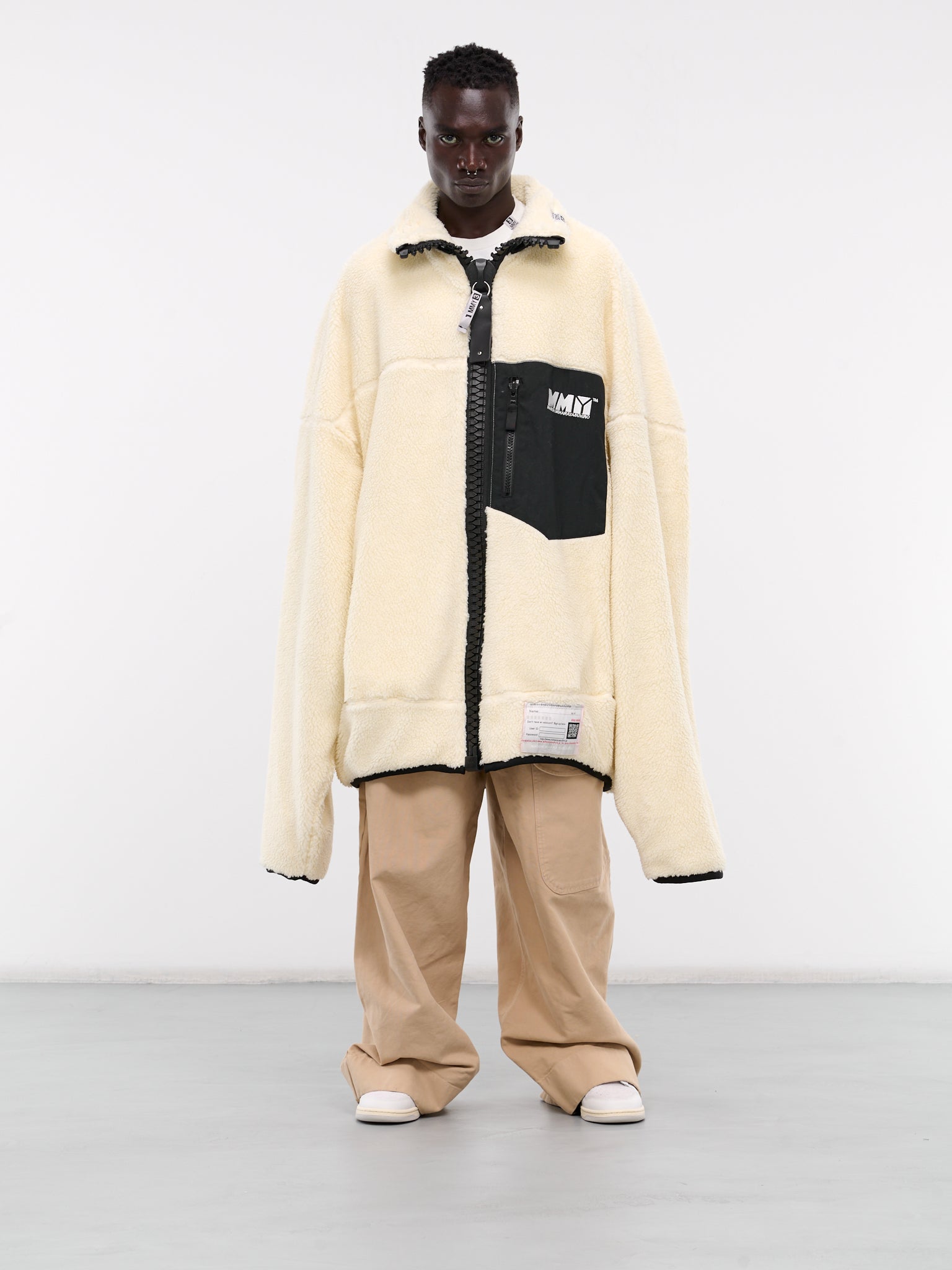 MIHARAYASUHIRO Oversized Fleece Jacket  | H. Lorenzo - front