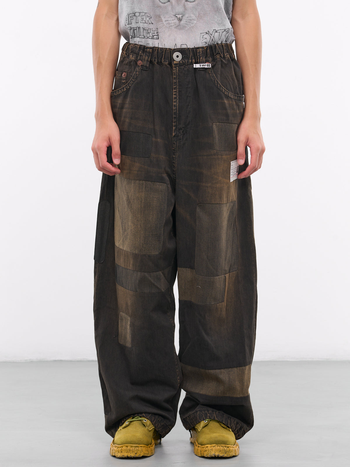 Baggy Jeans (A13PT024-BLACK)