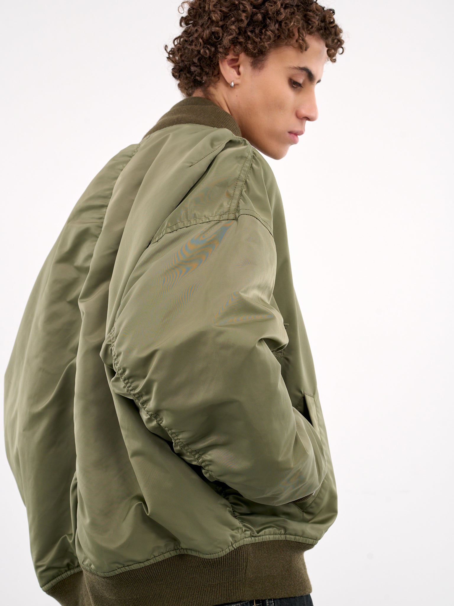 Layered Bomber Jacket (A14BL056-KHAKI)