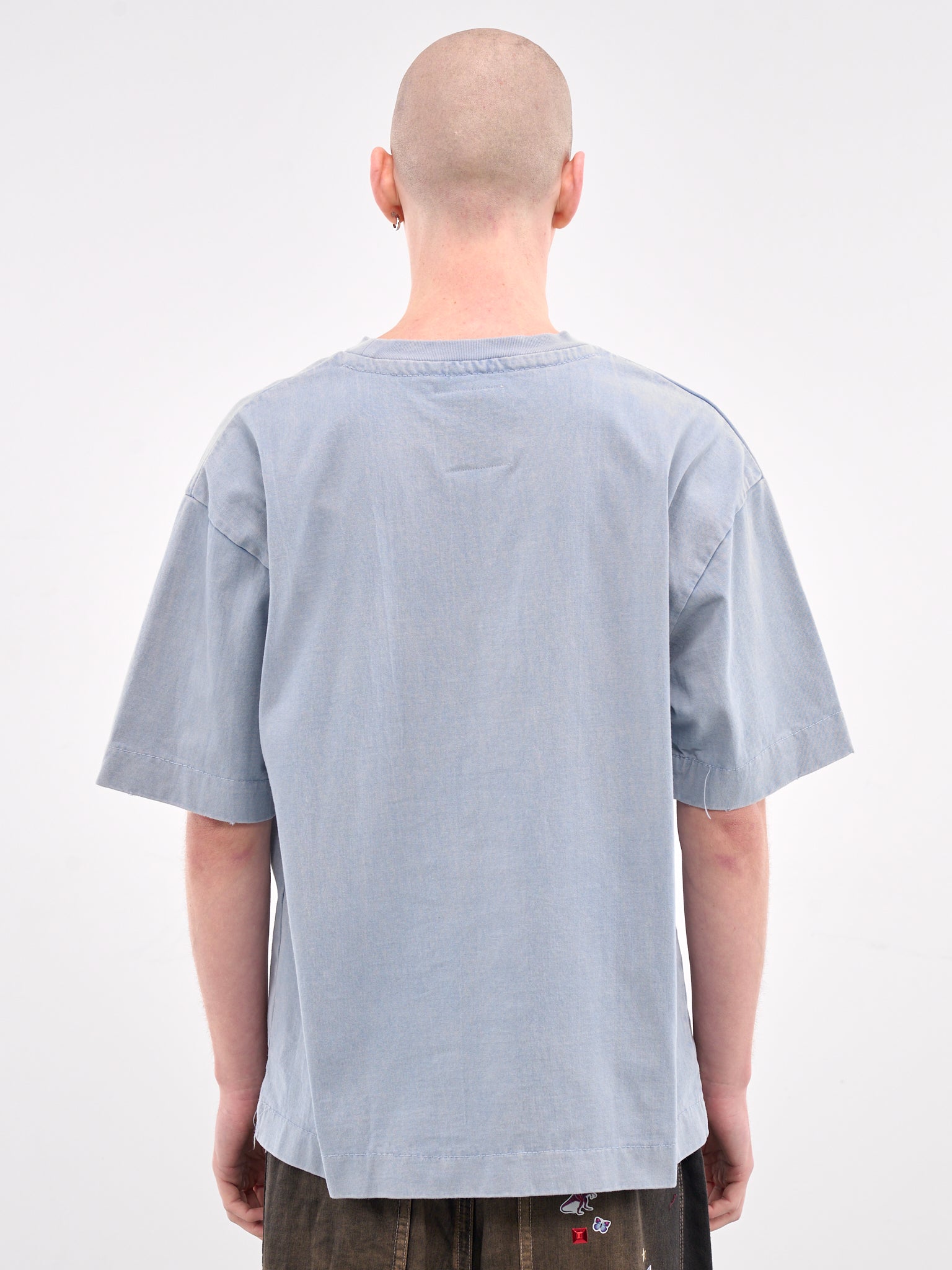 Oversized Pocket Tee (A14TS601-BLUE)