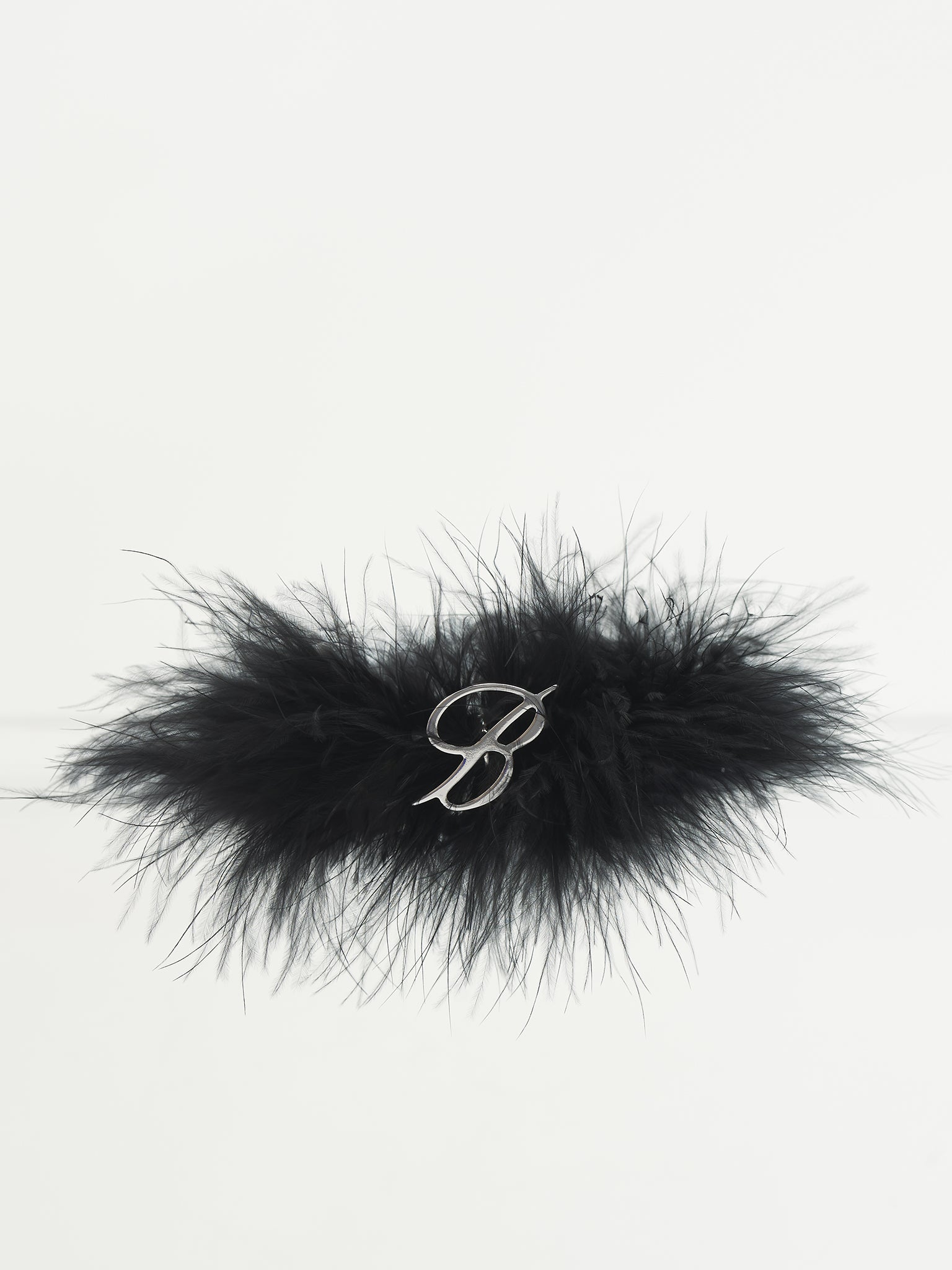 Feather Logo Bracelet (A42-2W270A-BLACK)