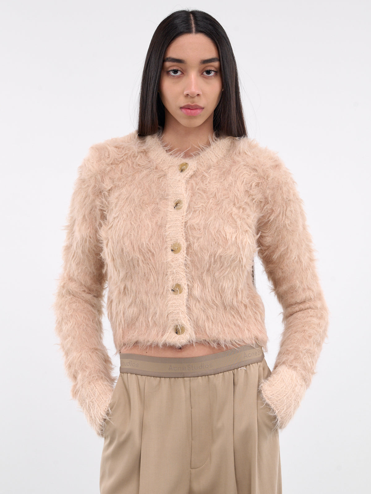 Textured Knit Cardigan (A60553-BEIGE)