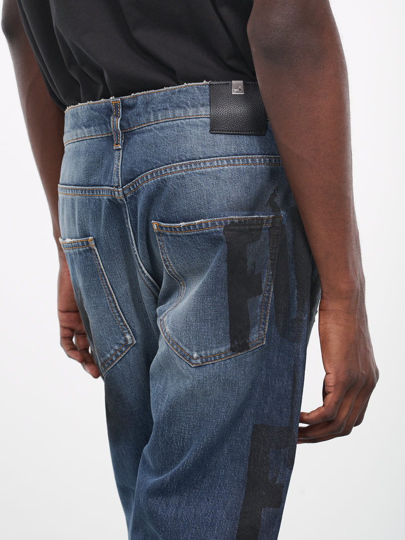 MOTR H.Lorenzo Space Baggy Denim Pants