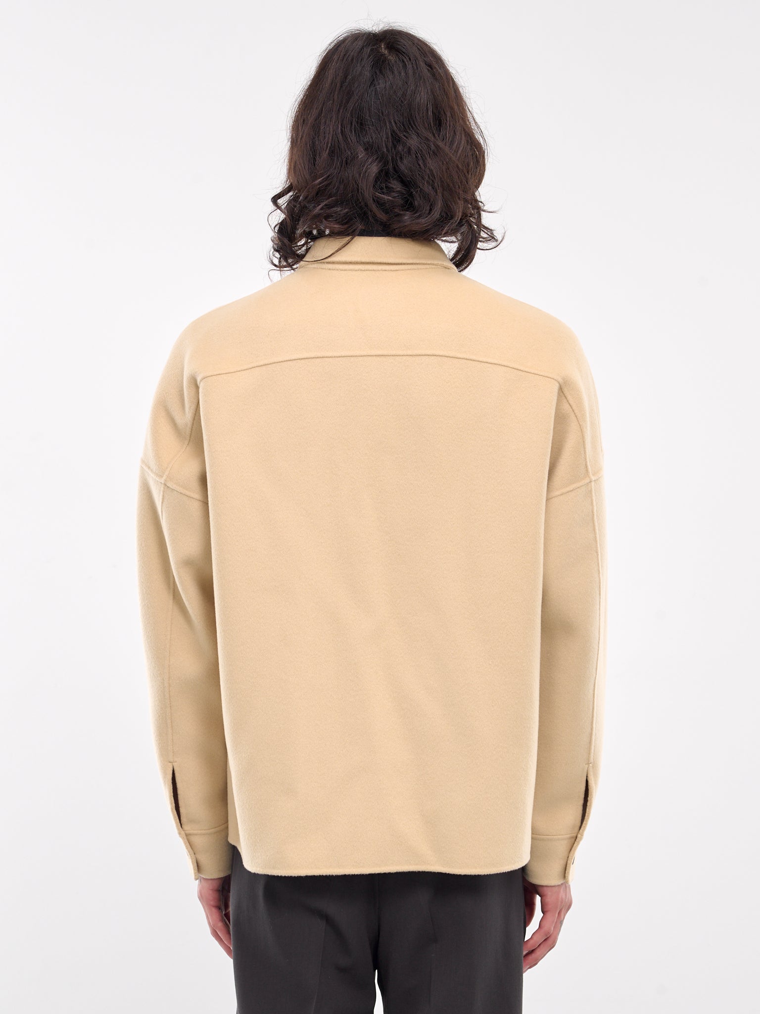 Wool-Cashmere Jacket (AB42-003-OFF-WHITE)