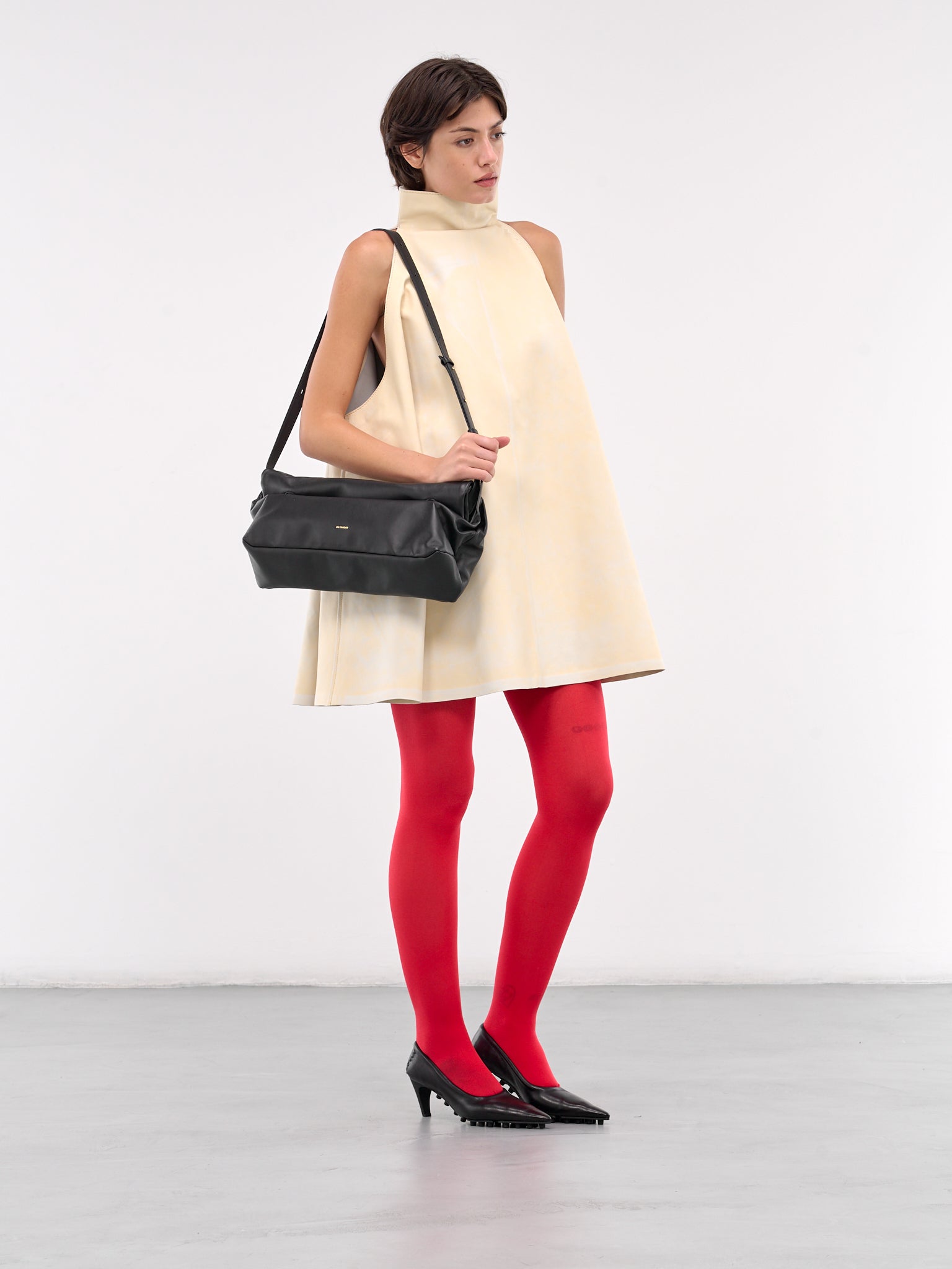 Relaxed Mini Dress (ABMX1330S0-ULV880-OFF-WHITE)