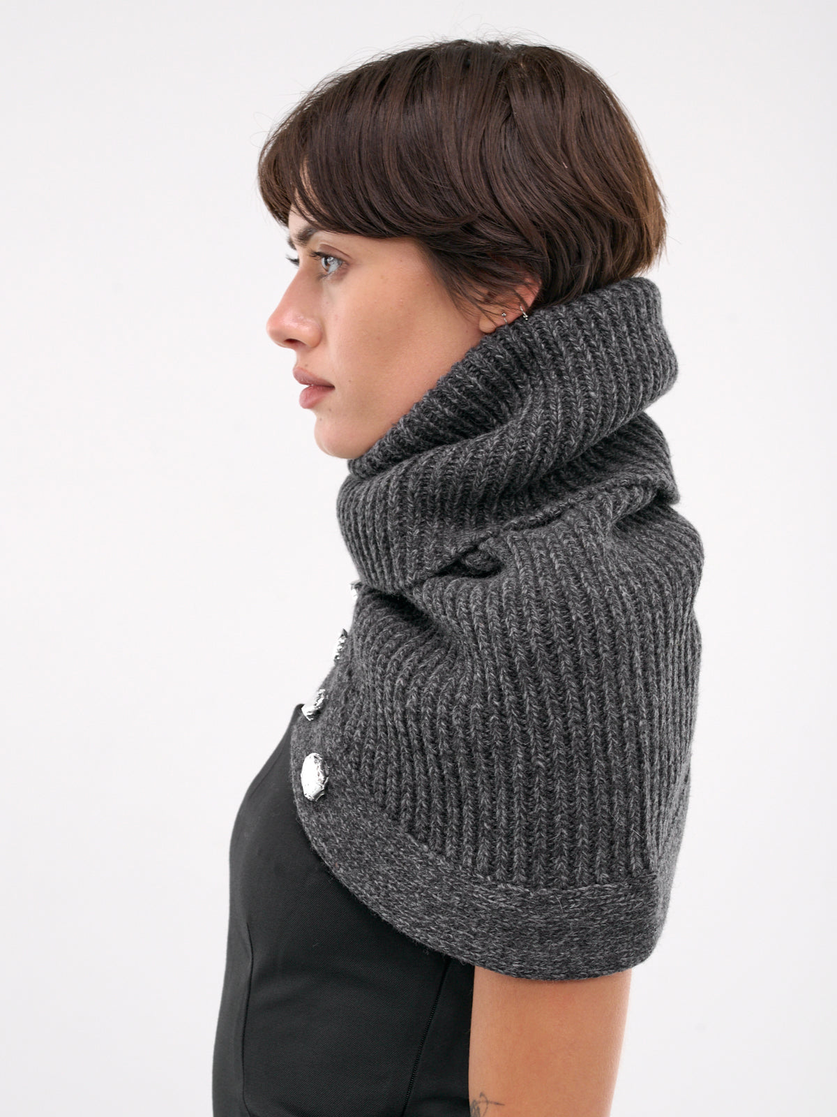 Wool Snood (AC3DG-DARK-GREY)