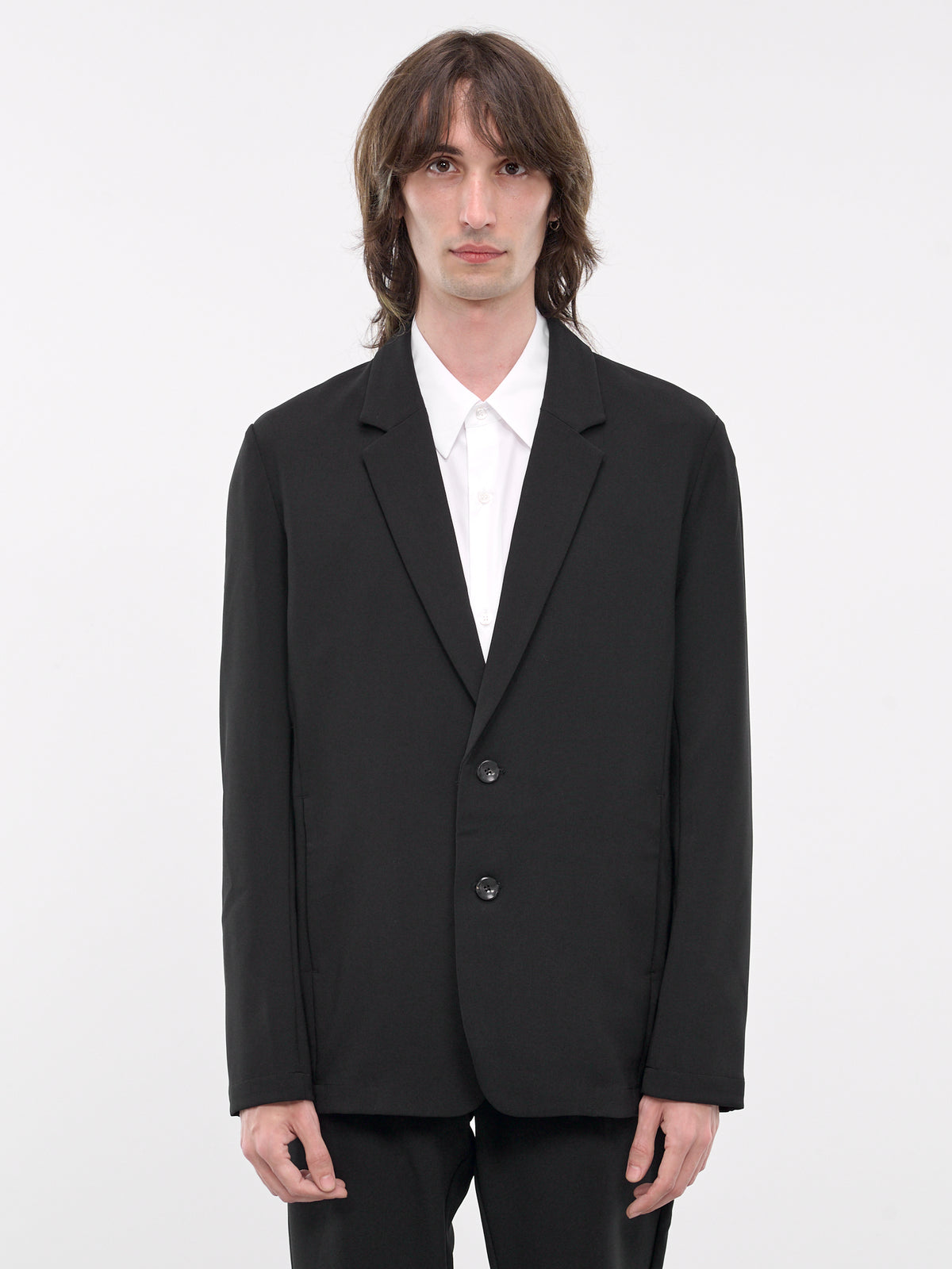 Single-Breasted Blazer (AC42-004-BLACK)