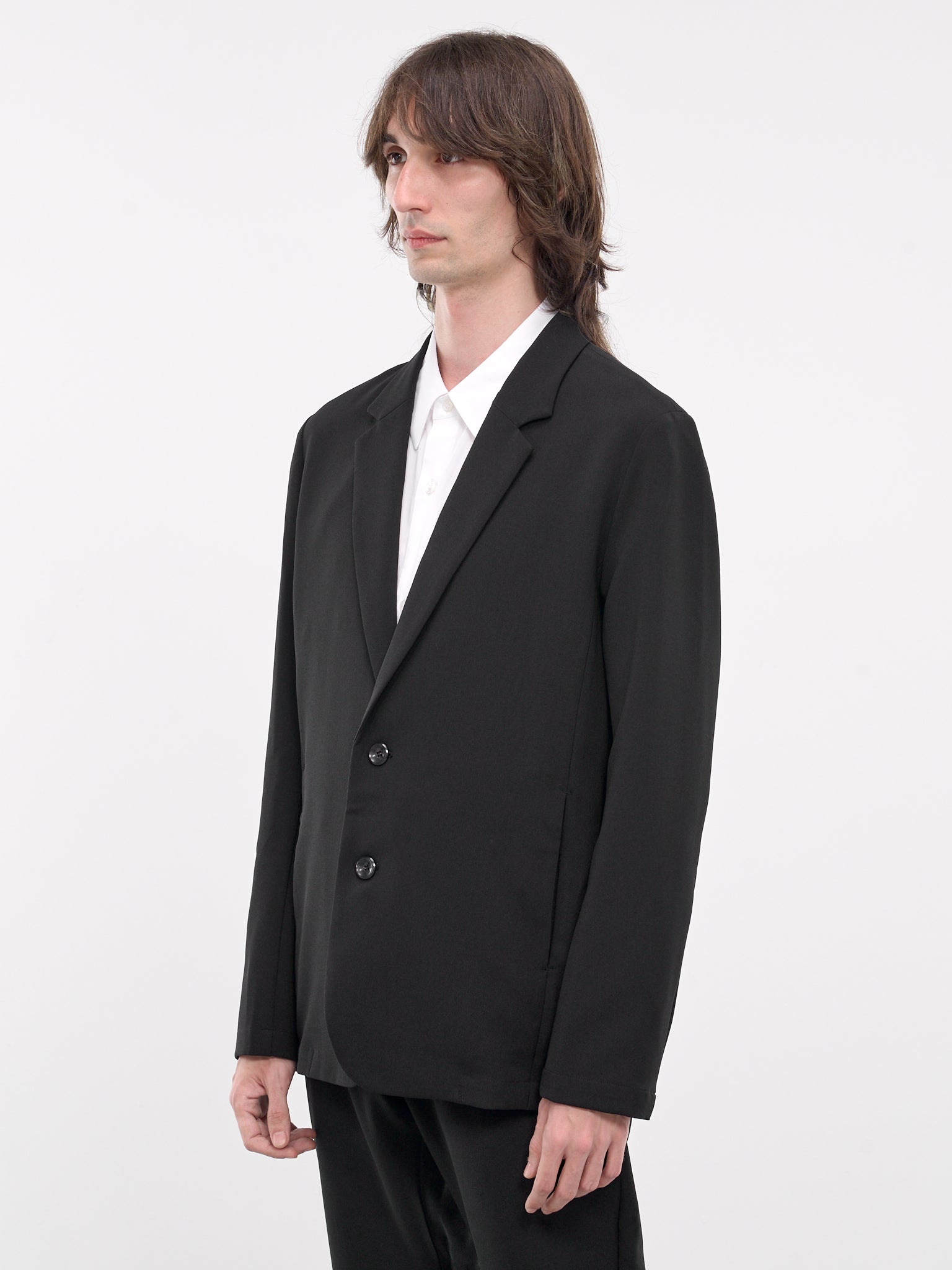 Single-Breasted Blazer (AC42-004-BLACK)