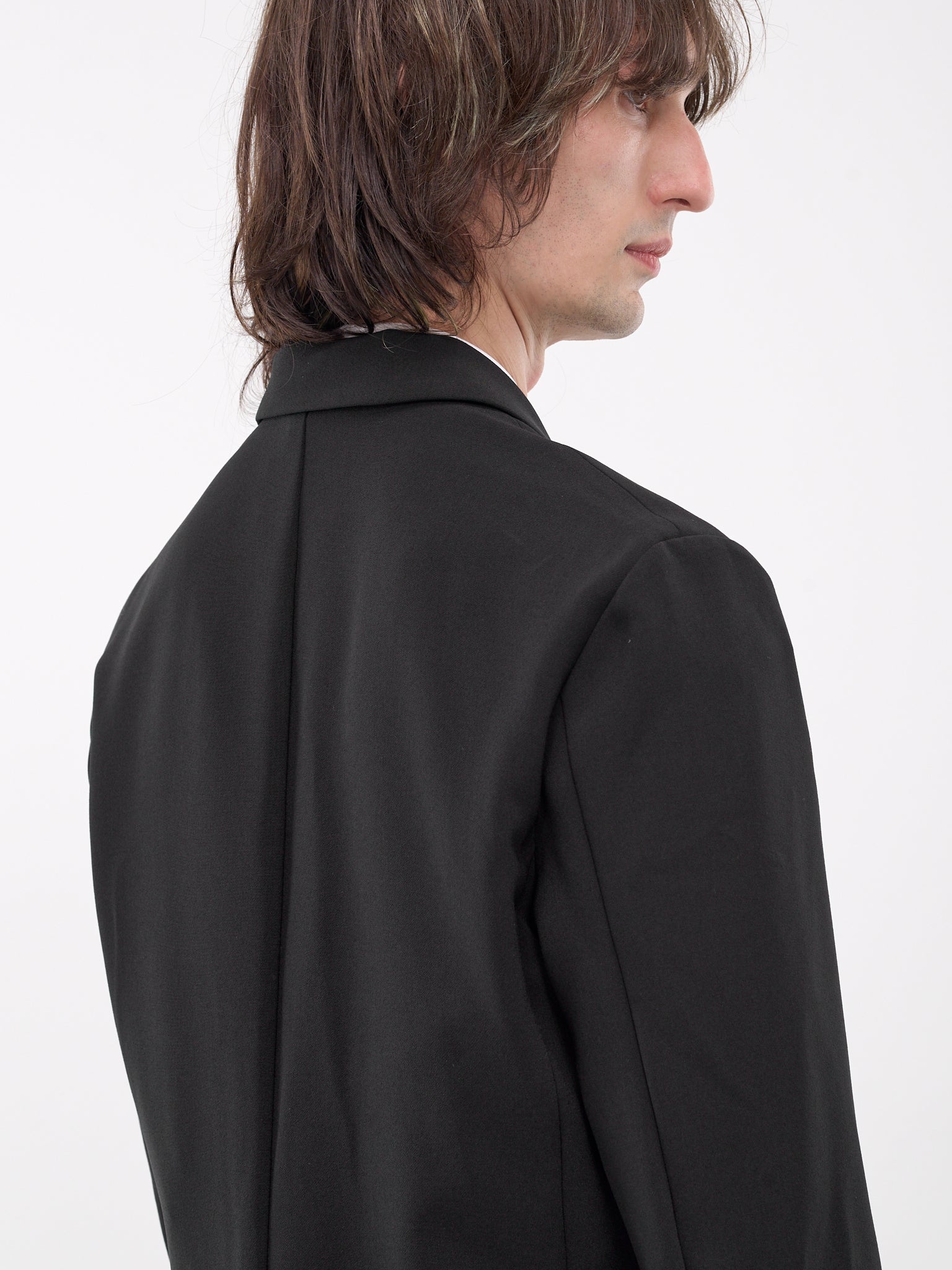 Single-Breasted Blazer (AC42-004-BLACK)