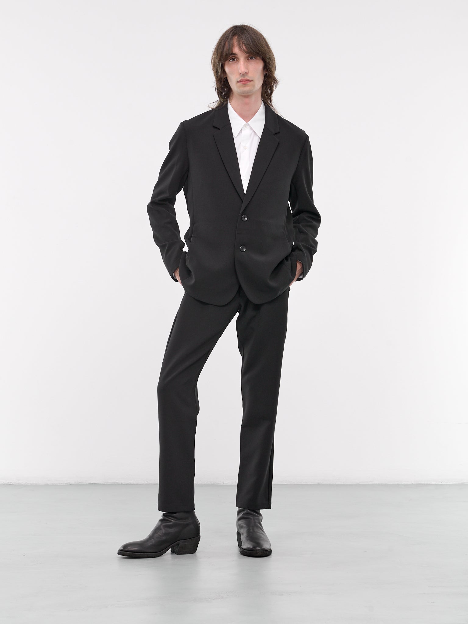 Single-Breasted Blazer (AC42-004-BLACK)