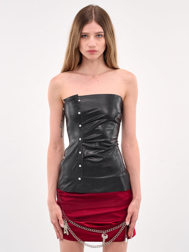 Latex Top (LA-01-BLACK)