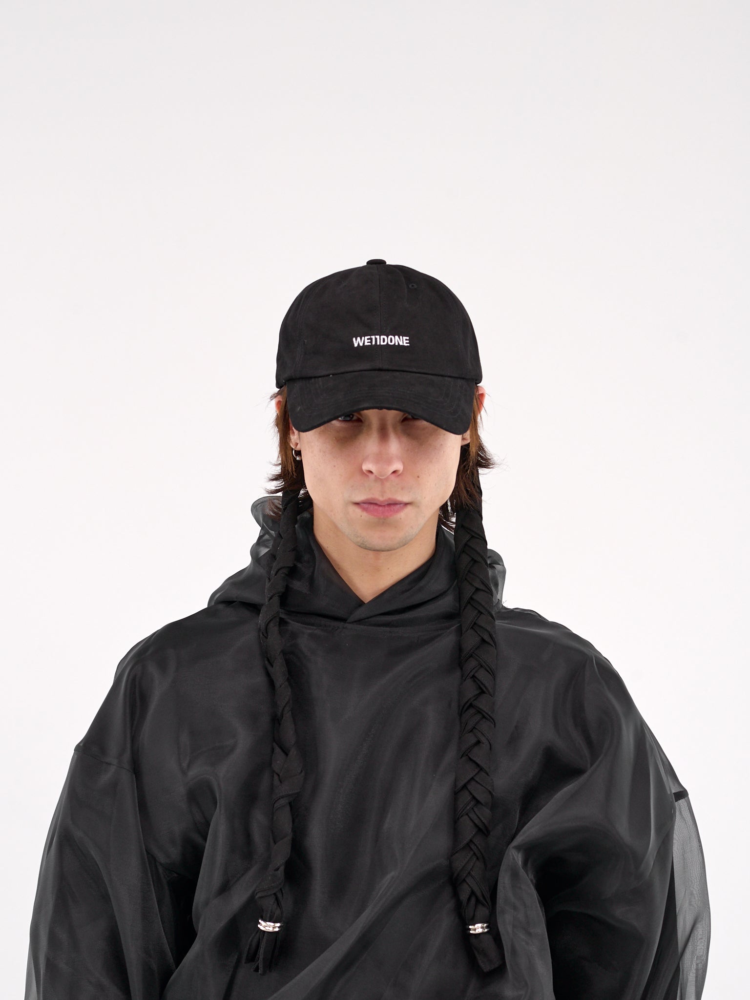 Braid Detail Cap (AH0-25-430-BLACK)