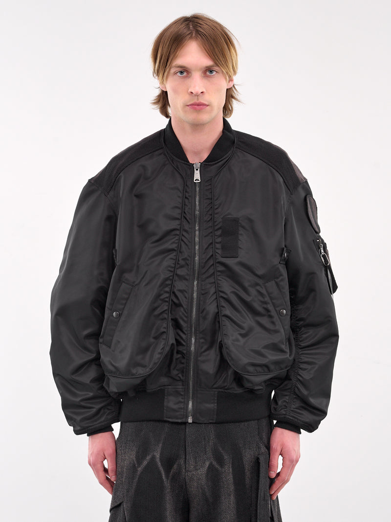 Alpha Industries Bomber Jacket (AI01-BLACK)