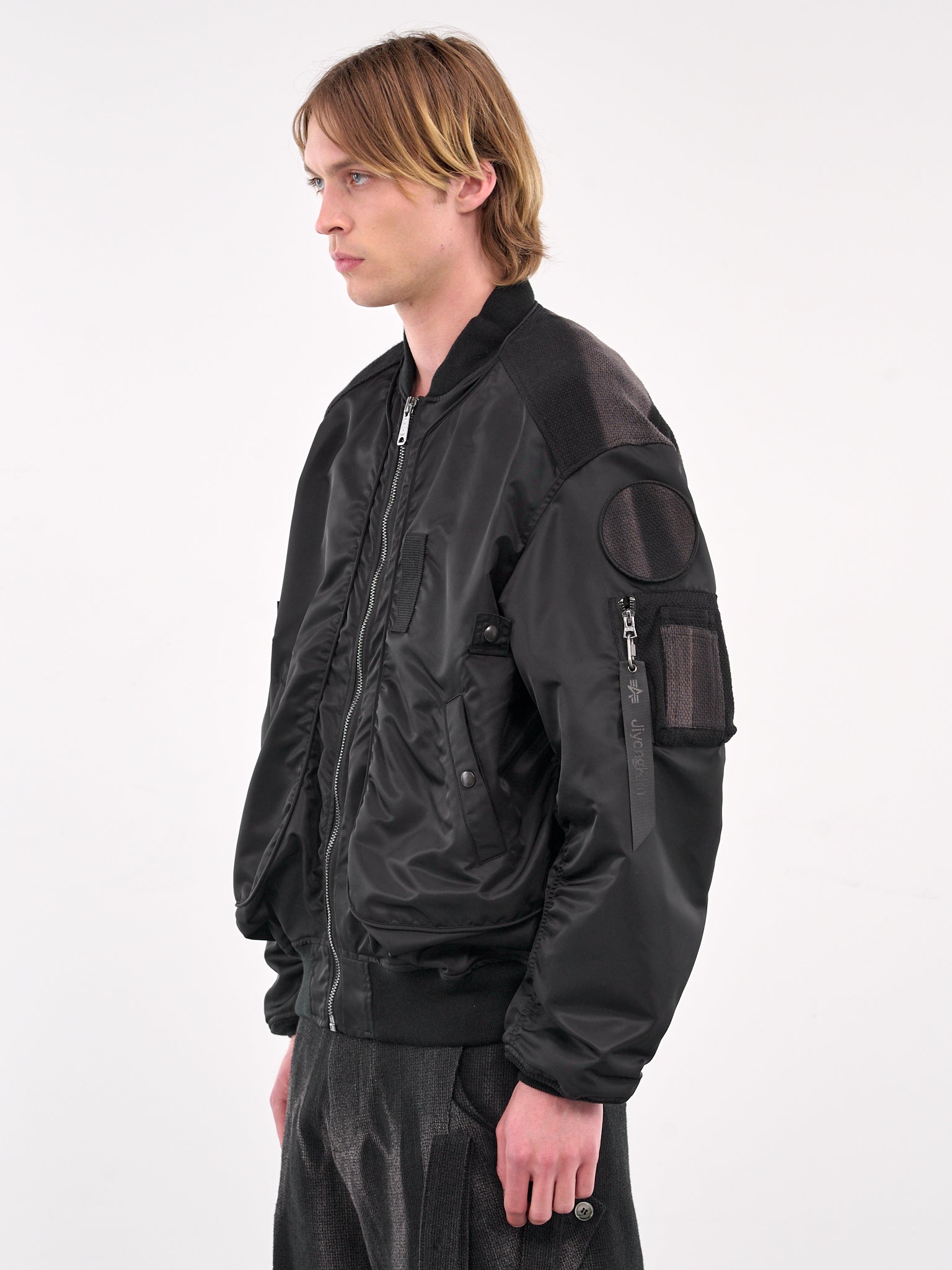 Alpha Industries Bomber Jacket (AI01-BLACK)