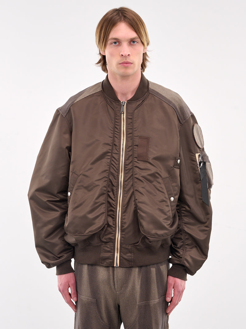 Alpha Industries Bomber Jacket (AI02-BROWN)