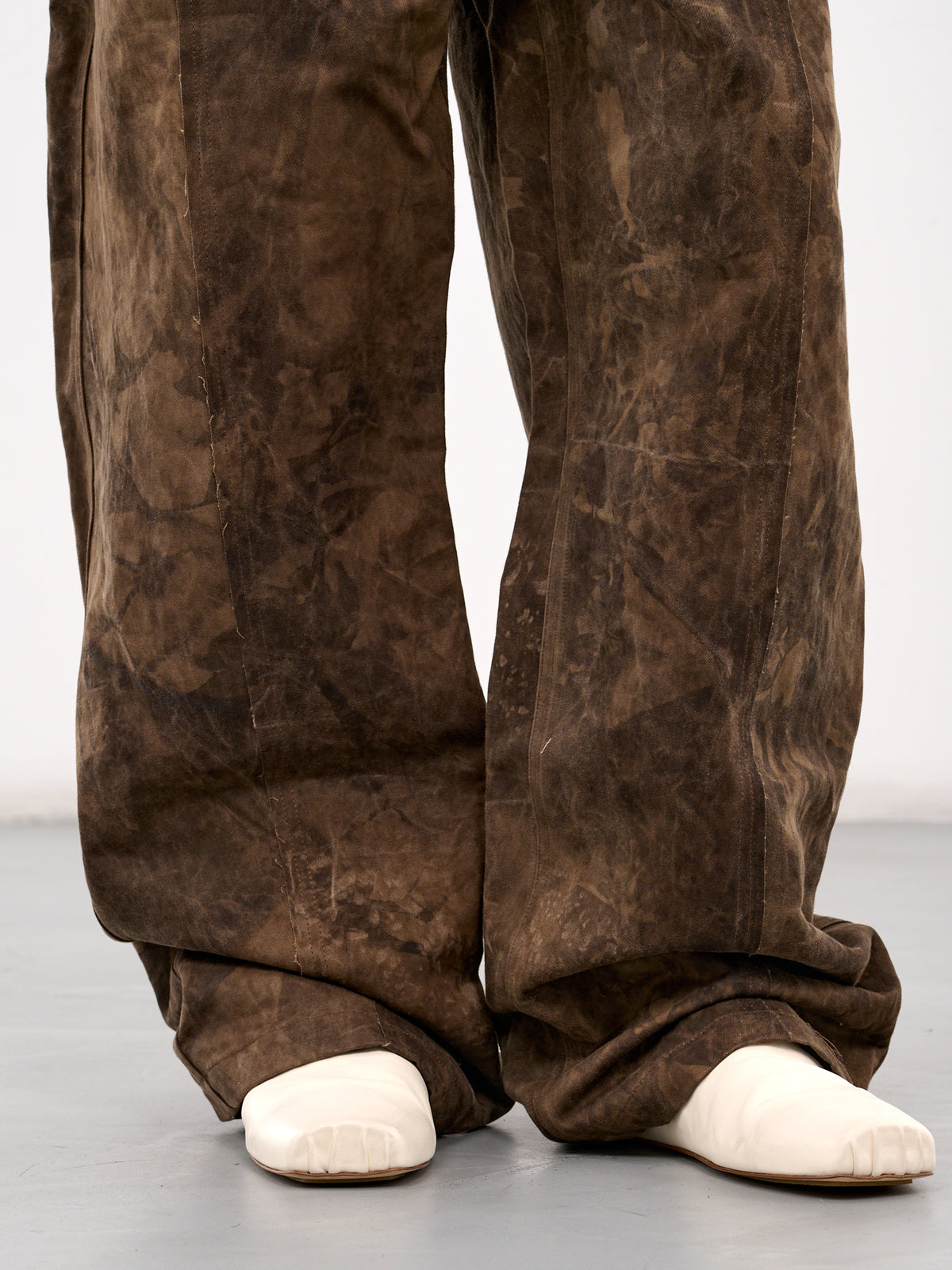 Persimmon Dyed Wide Pants (AIR05P003-BROWN)