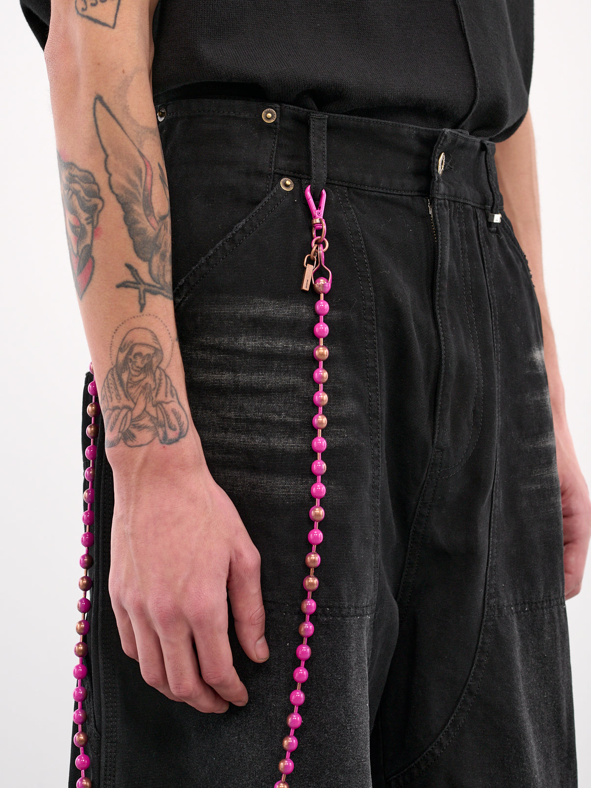 Colored Wallet Ball Chain (AJ0-25-588-PINK)