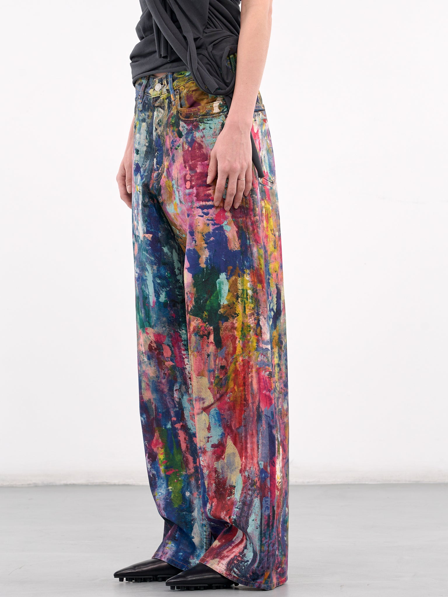 1981 Wide Leg Jeans (AK0898-BLUE-MULTI)