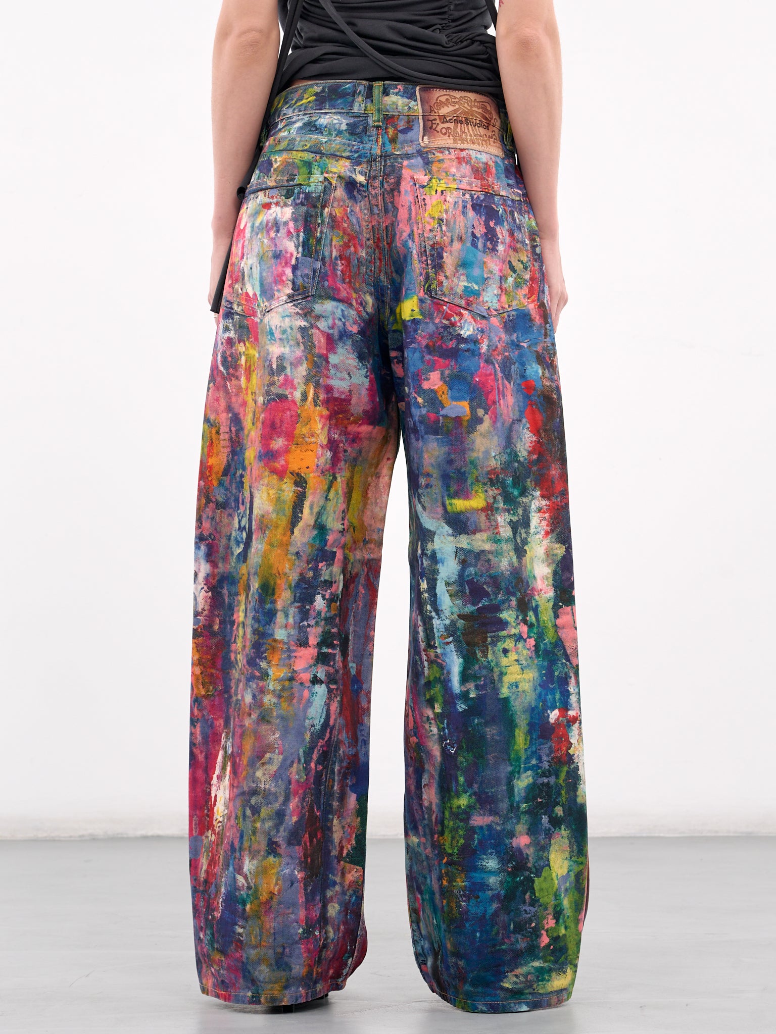 1981 Wide Leg Jeans (AK0898-BLUE-MULTI)