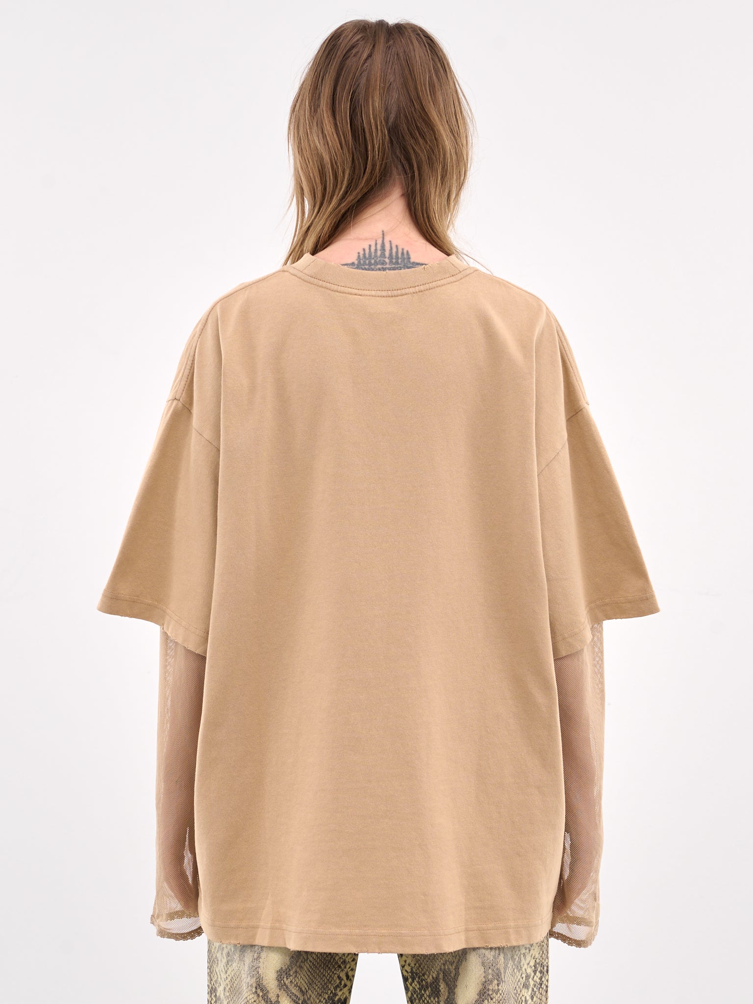 Layered Graphic Tee (AL0454-SAND-BEIGE)