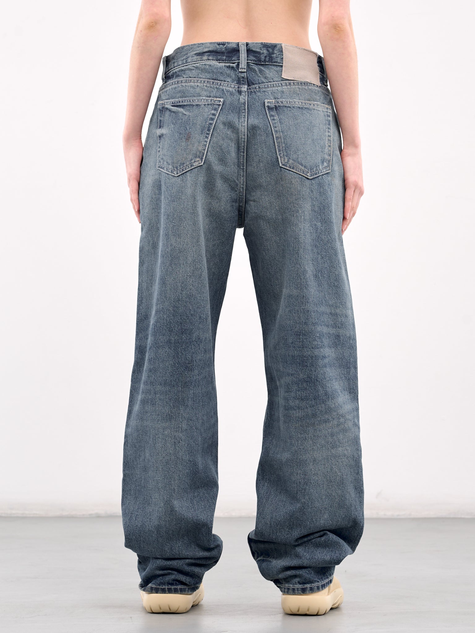 Baggy Jeans (AMBR2540-BEIGE-WASH)