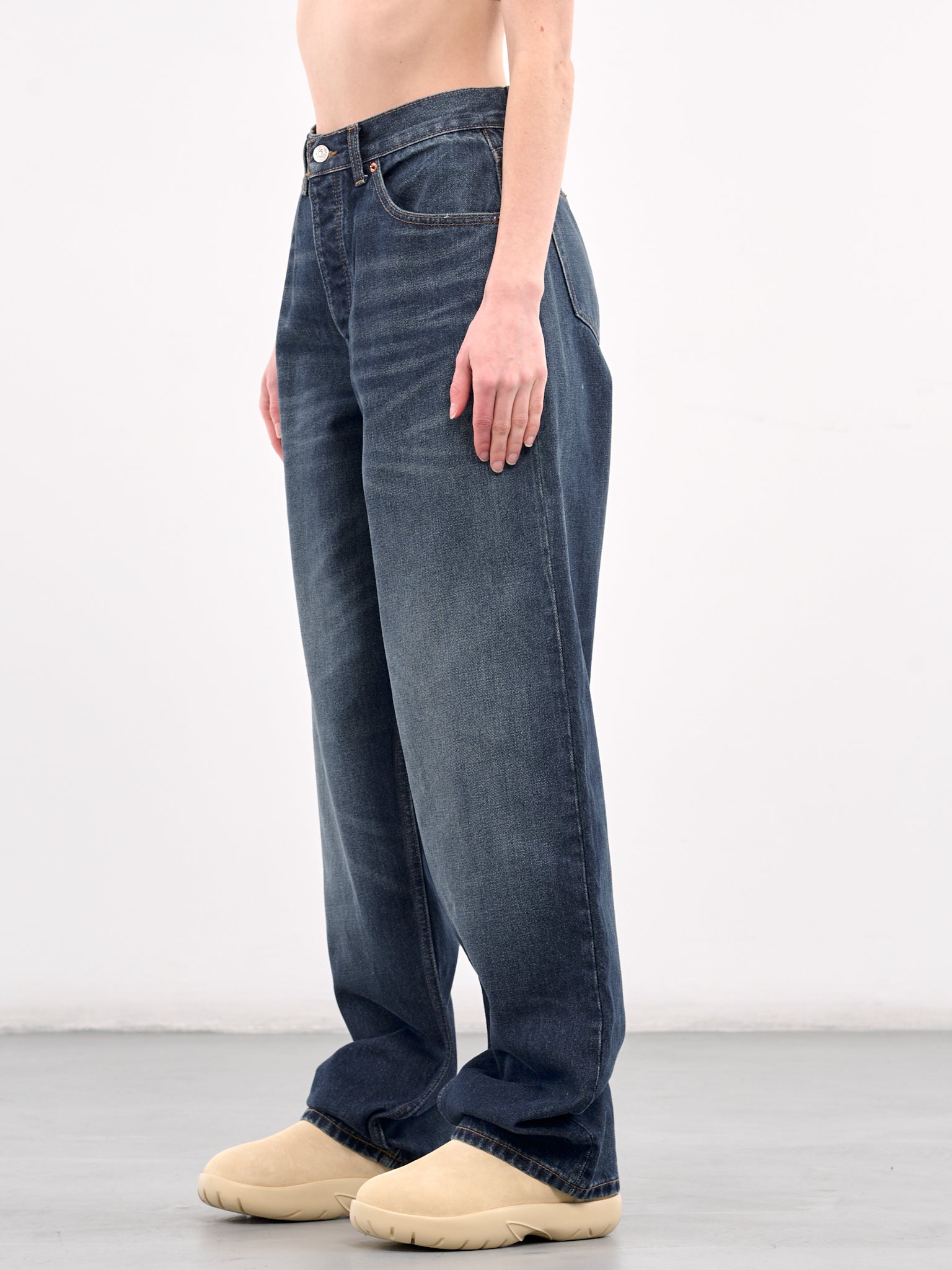 Baggy Jeans (AMBR2540-TRUE-BLUE)