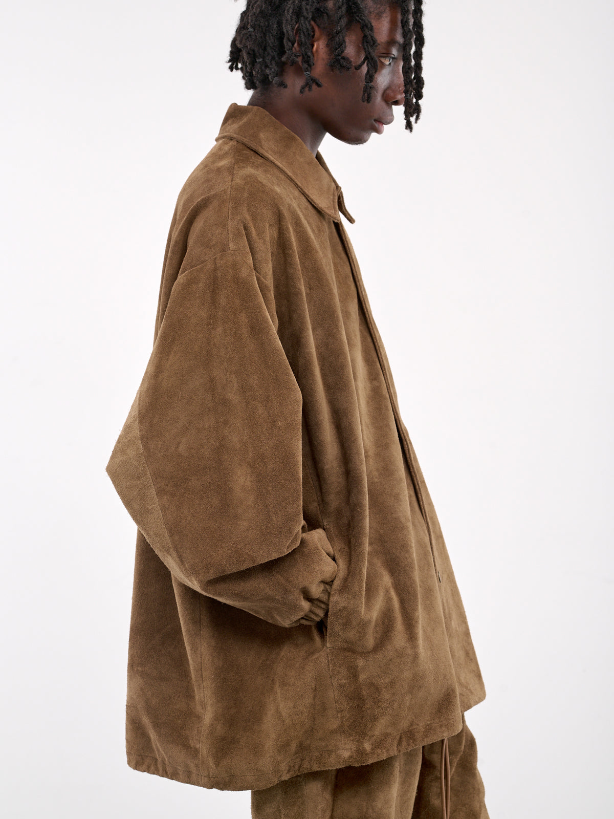 Suede Jacket (ARJ2505-CAMEL-SUEDE)